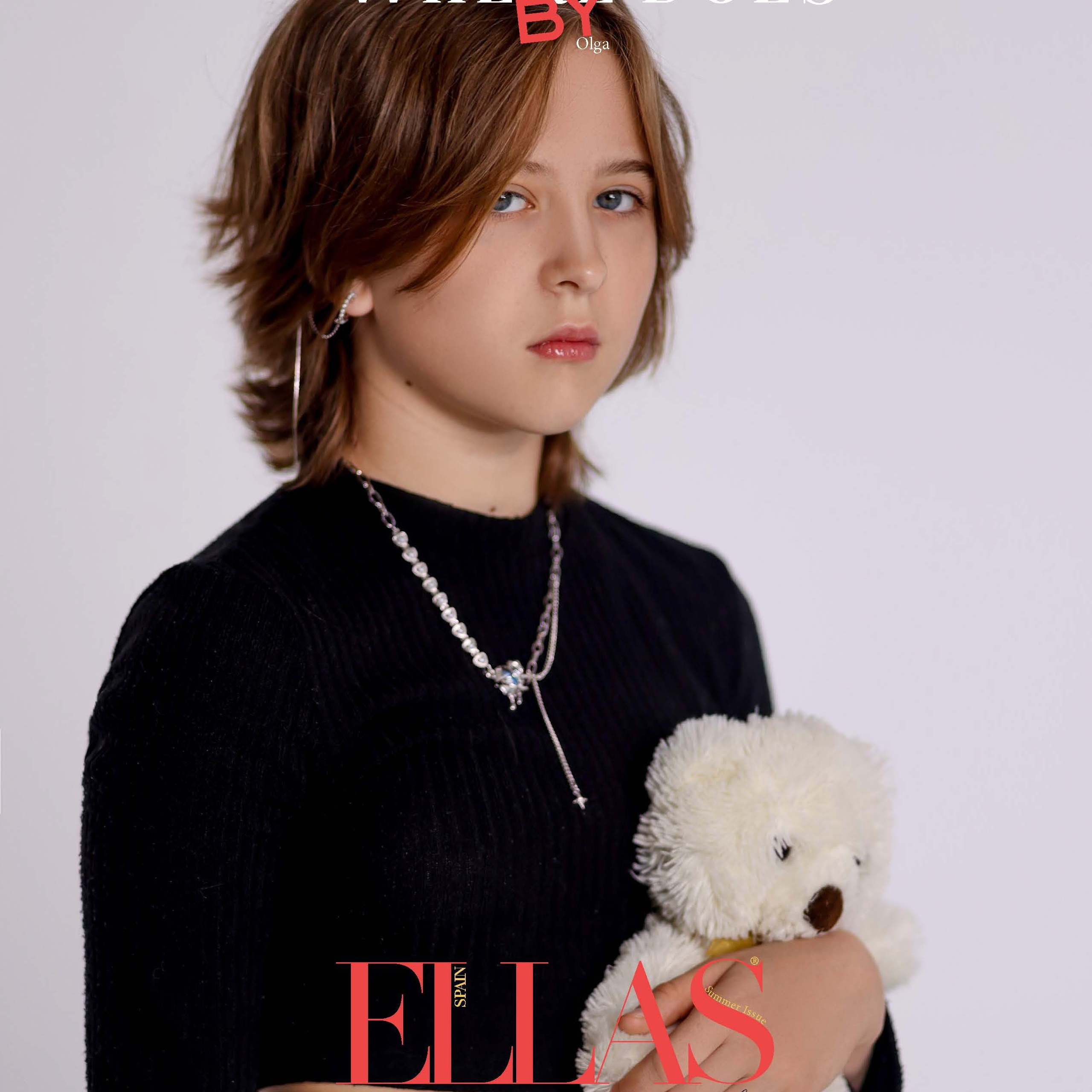 Обложка | Журнал ELLAS| August Issue 2025|Мадрид, Испания|Модель: Алекса|Стилист: Ирина Калинина