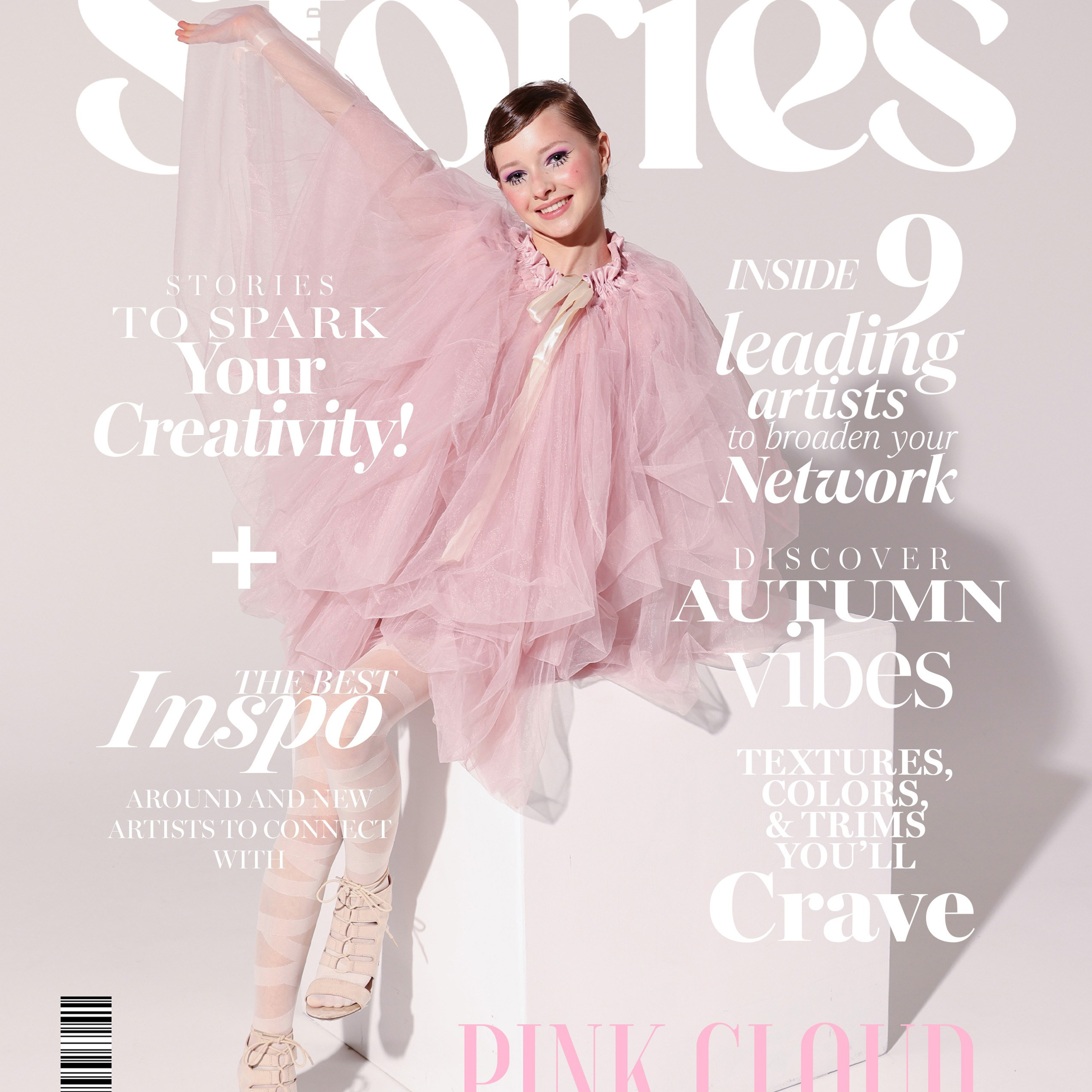 Обложка журнала UNTOLD STORIES MAG | Los Angeles, CA  |Модель: Настя Попова | Модельное агентство: "Ra-fashion MM"