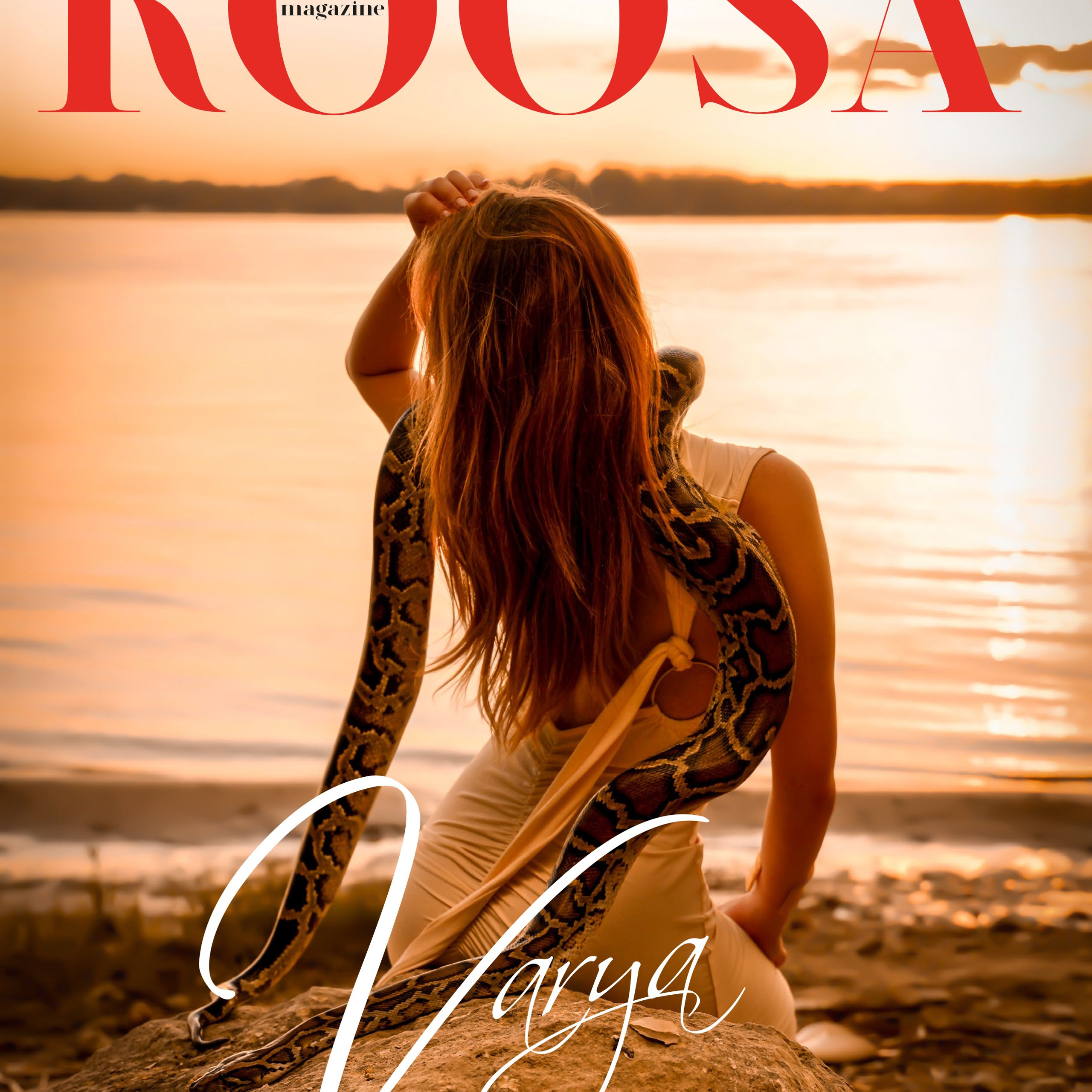 Обложка |Журнал ROOSA · Digital · Best | Summer| Курбевуа, Франция |Модель: Варвара Козлова