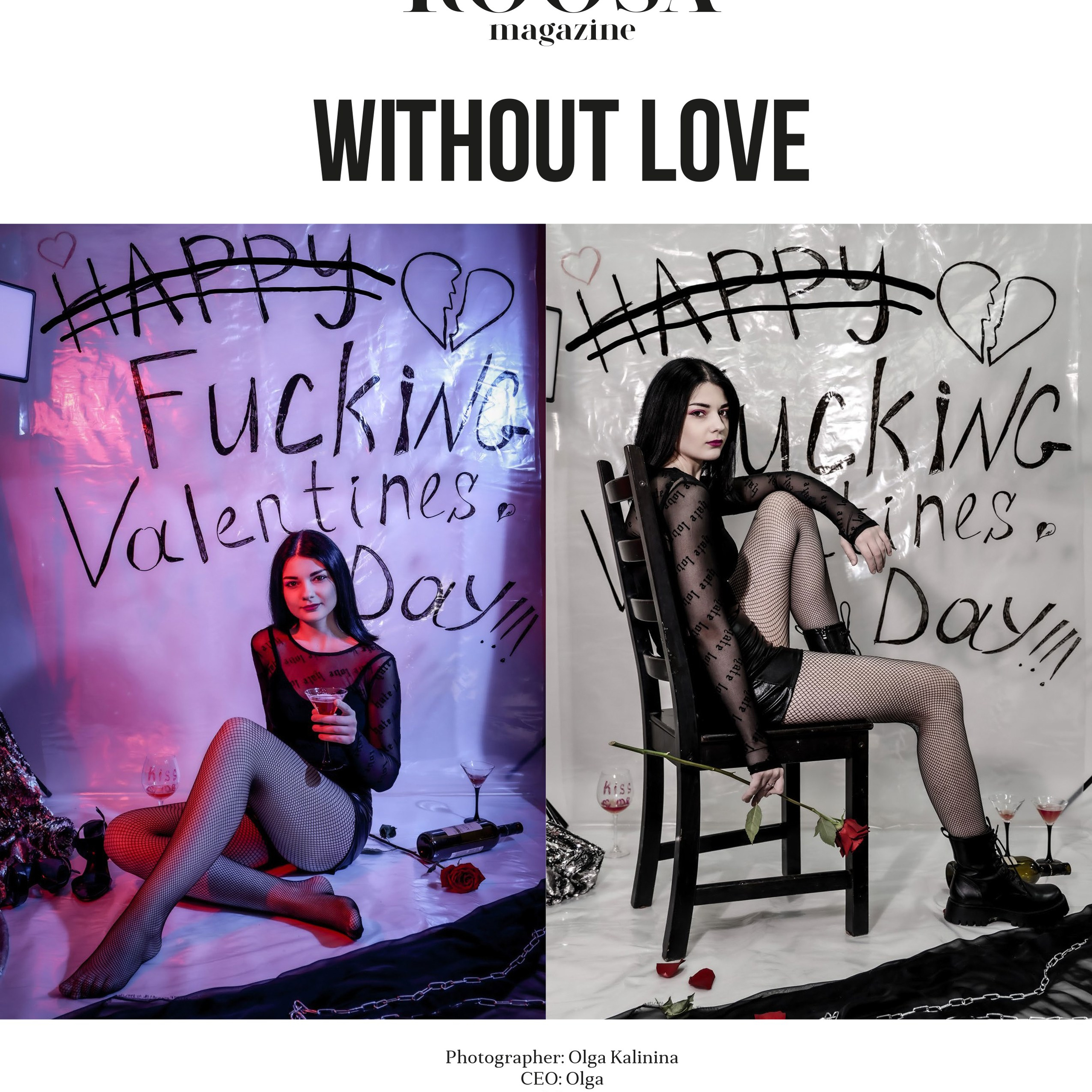 Журнал ROOSA Magazine I June 2025 Issue 3 I Курбевуа, Франция I Модель: Соня I Стилист, визажист: Ирина Калинина I Фотостудия: Калина