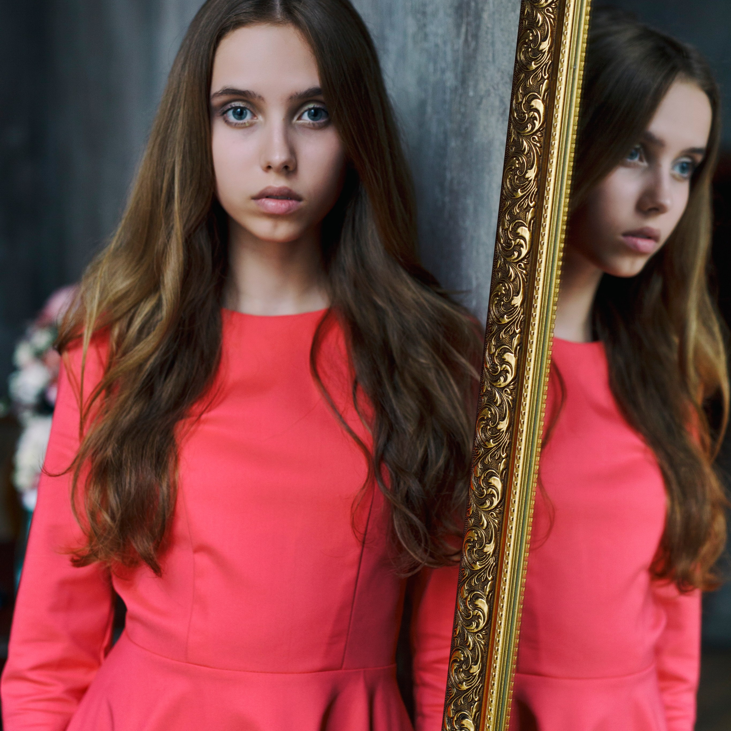 Художественное ню, арт-ню, портрет, черно-белое фото, фотограф Москва