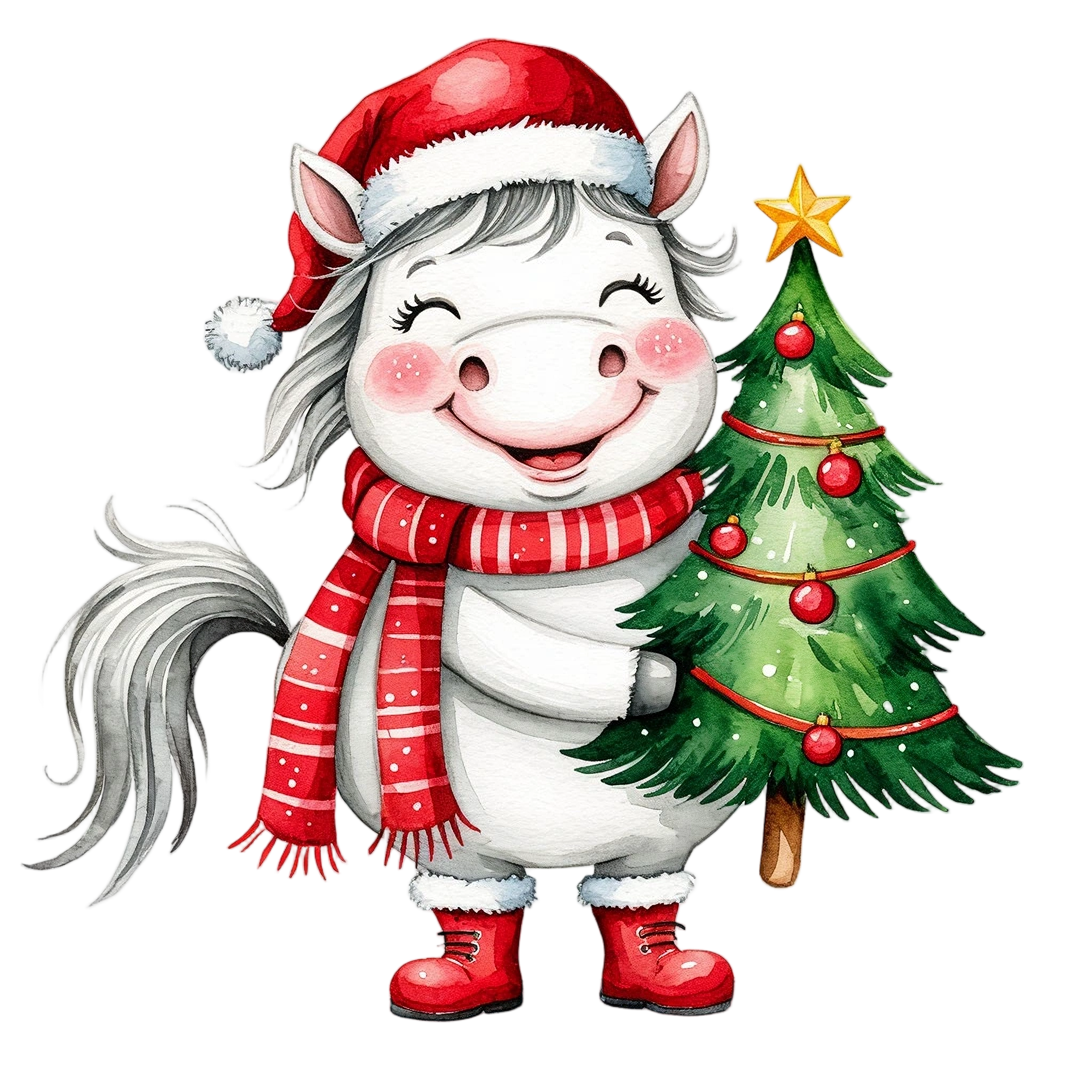 Новогодняя лошадка, календарь