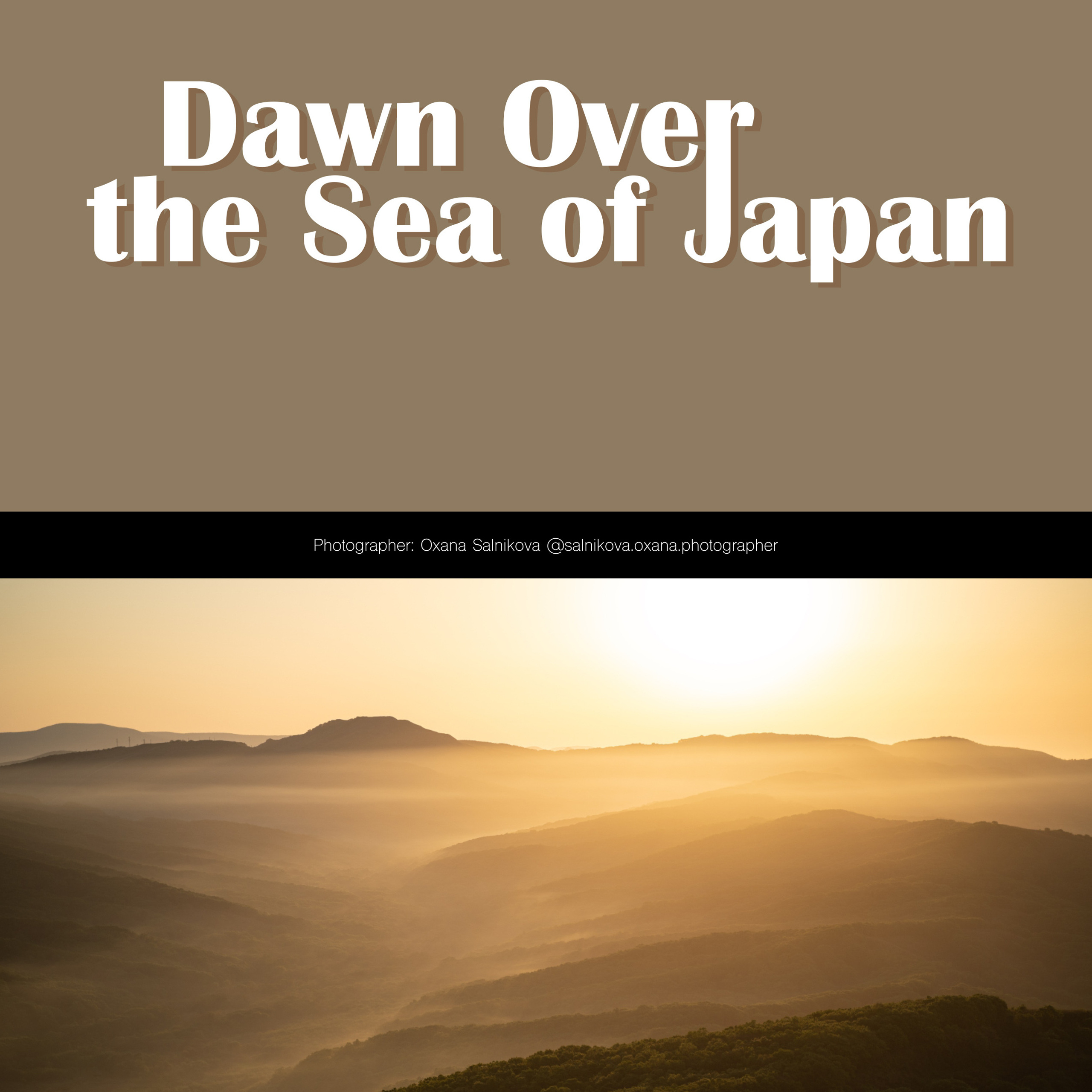 Marika: Dawn over the Sea of Japan