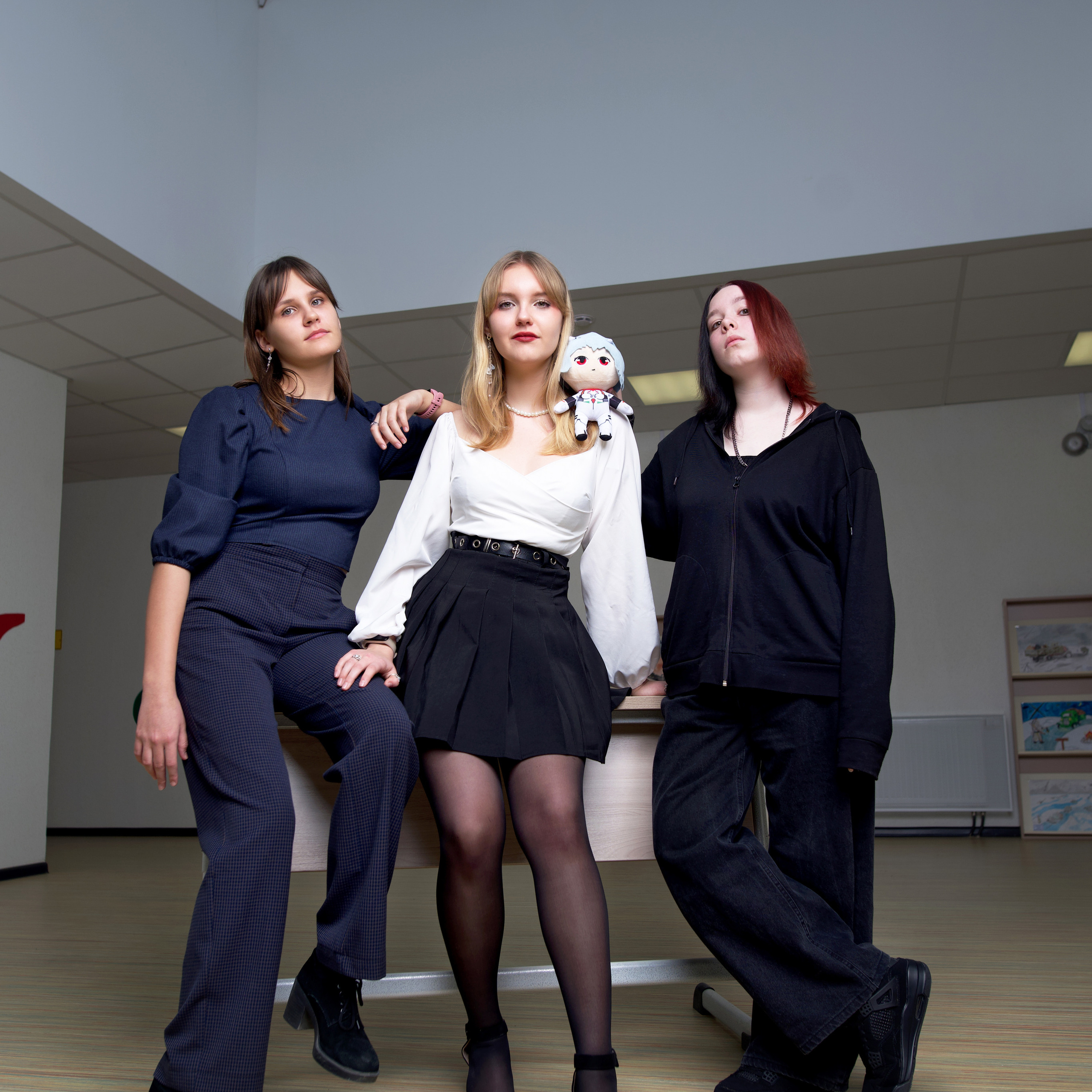 стильная групповая фотография для 9 класса