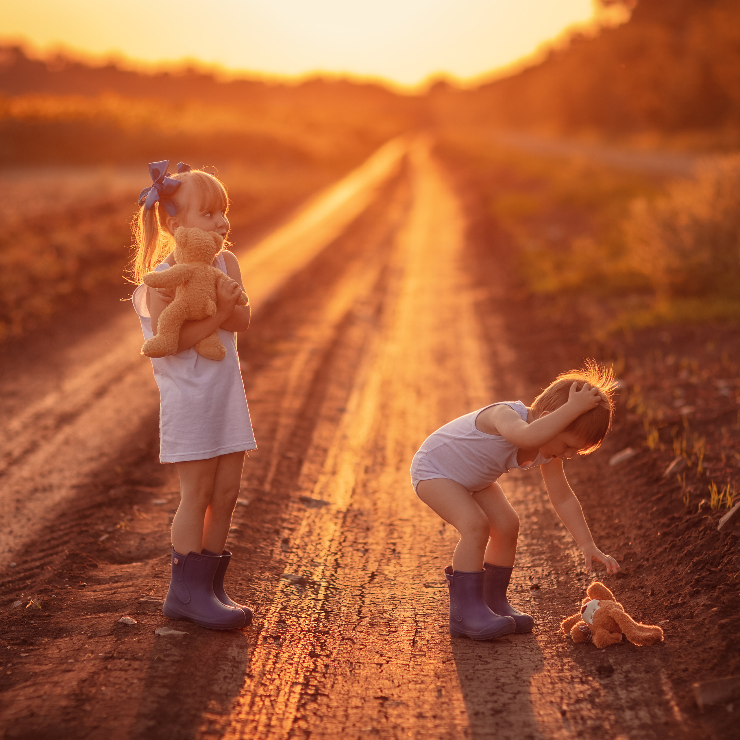 На закате «Зарисовки лета»
