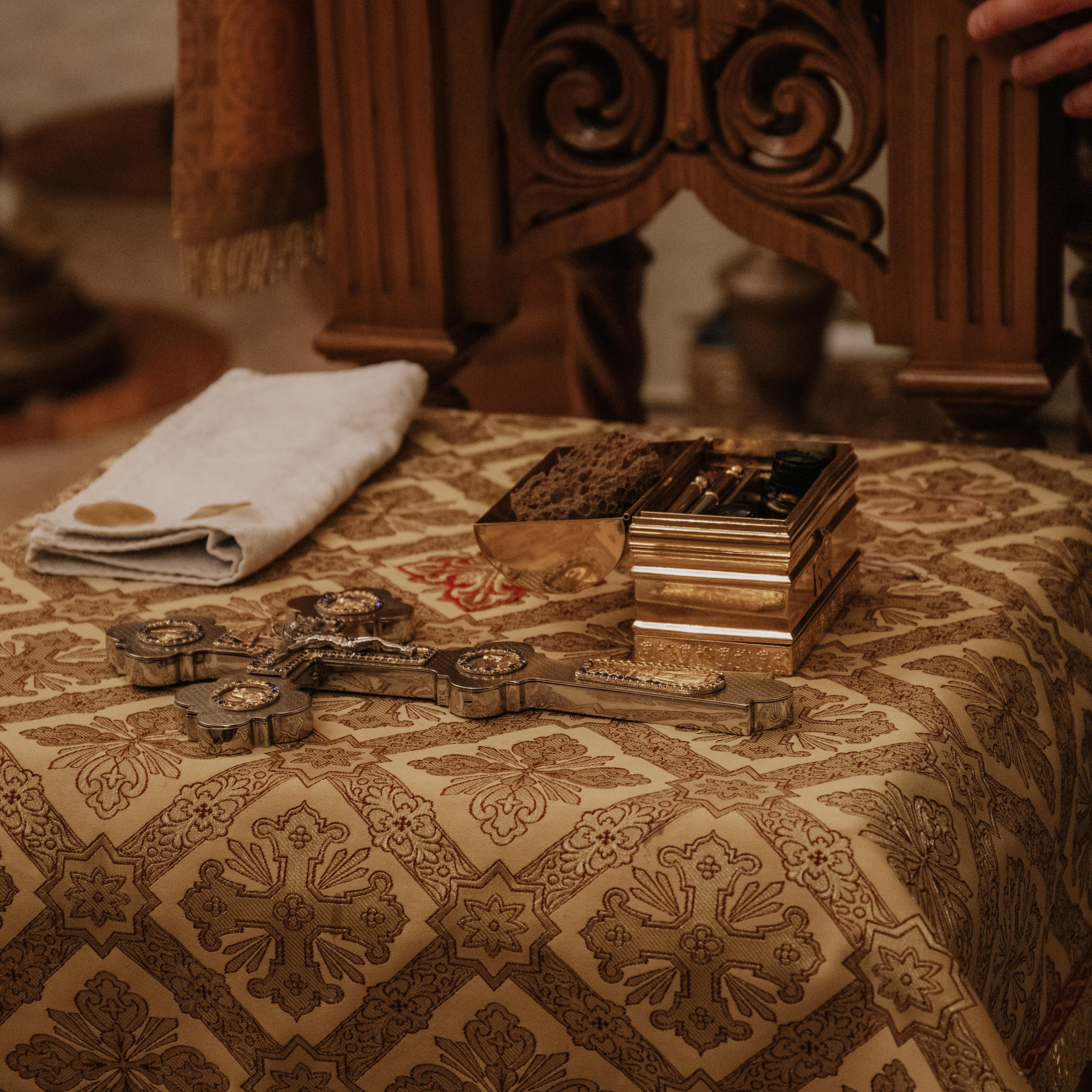 Таинство крещения София и Полина (Георгиевский храм Видное)