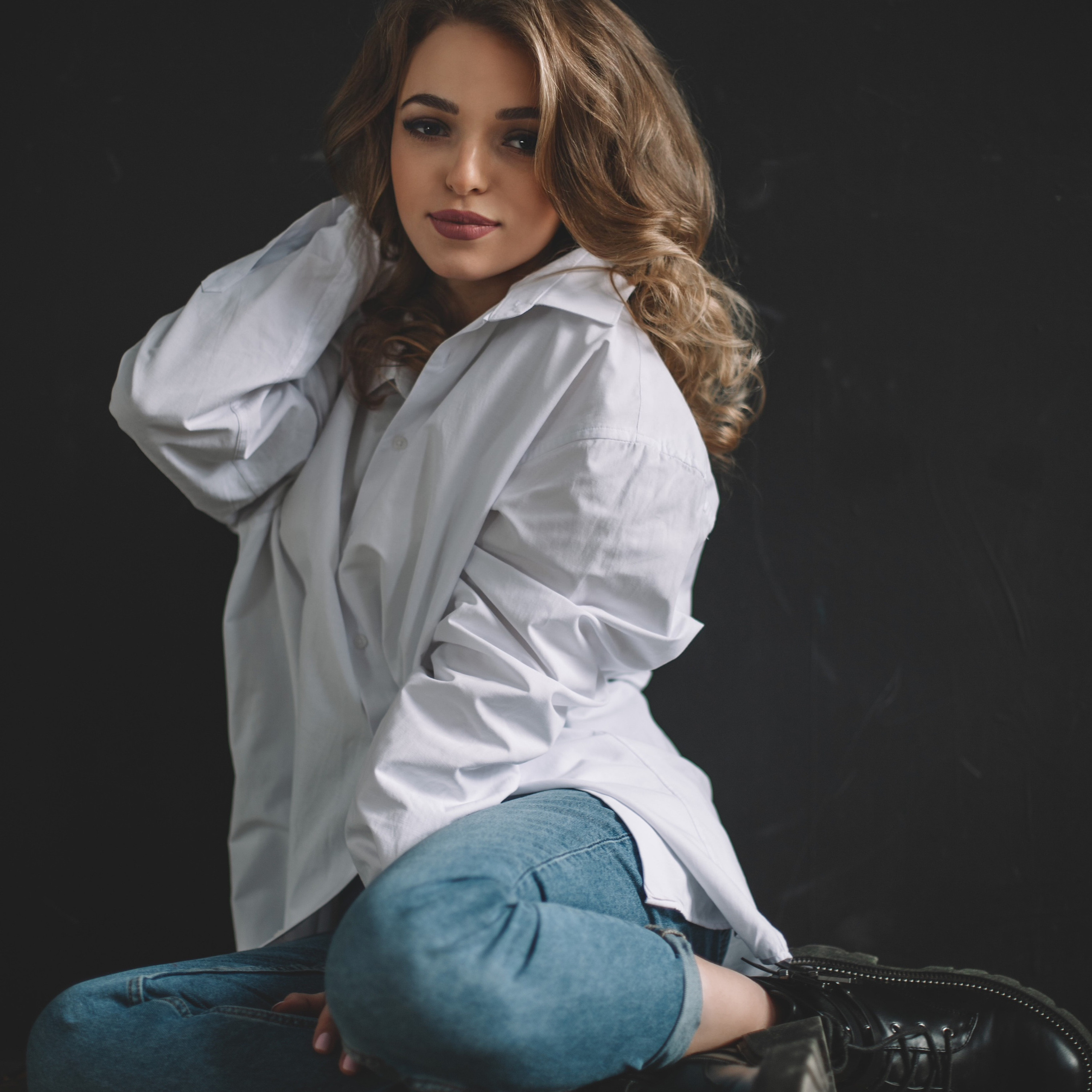 Женские студийные фотосьемки