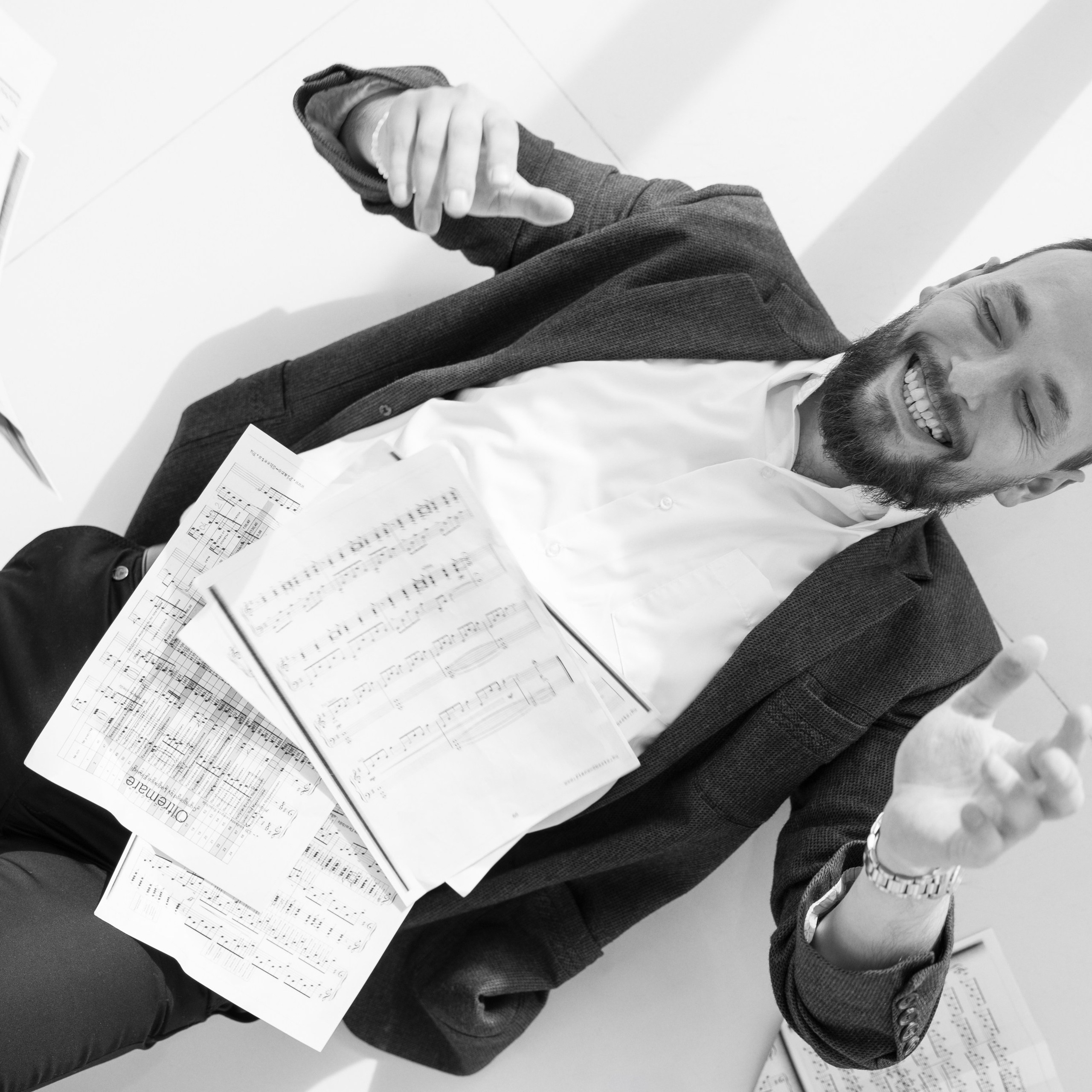 Мужская портретная съемка в студии