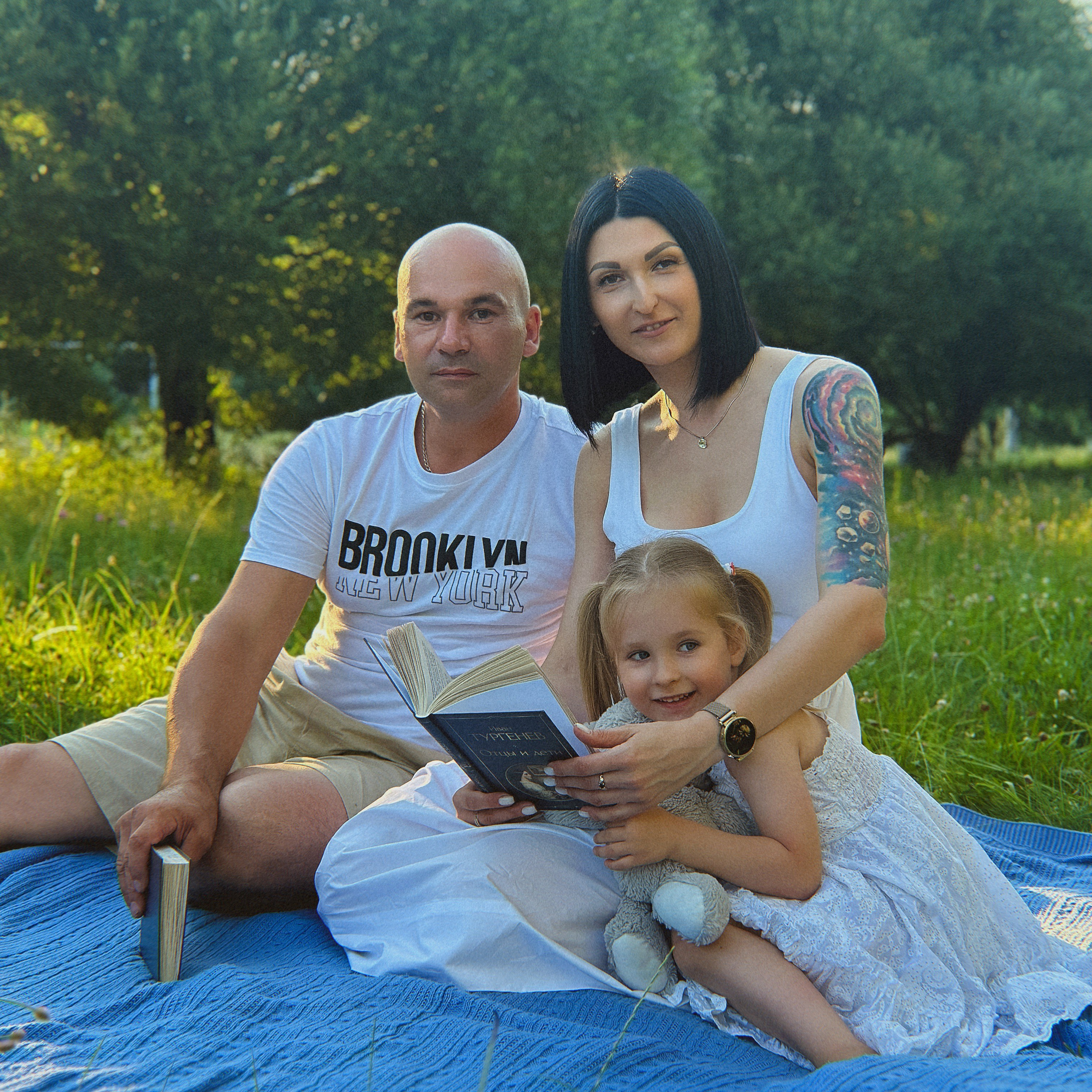 Семейная съёмка. Мобильный фотограф