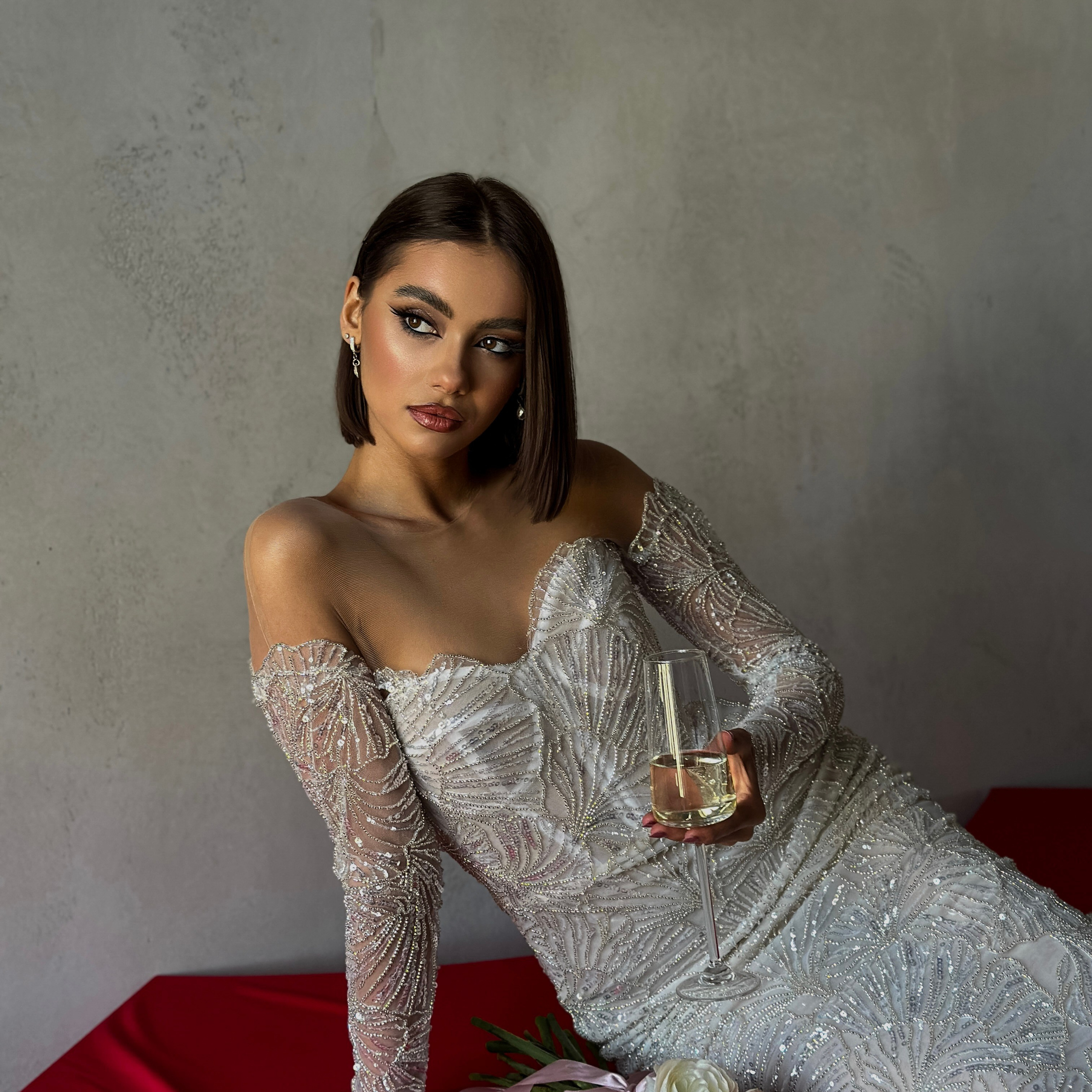 Контент съёмка платья. Мобильный фотограф