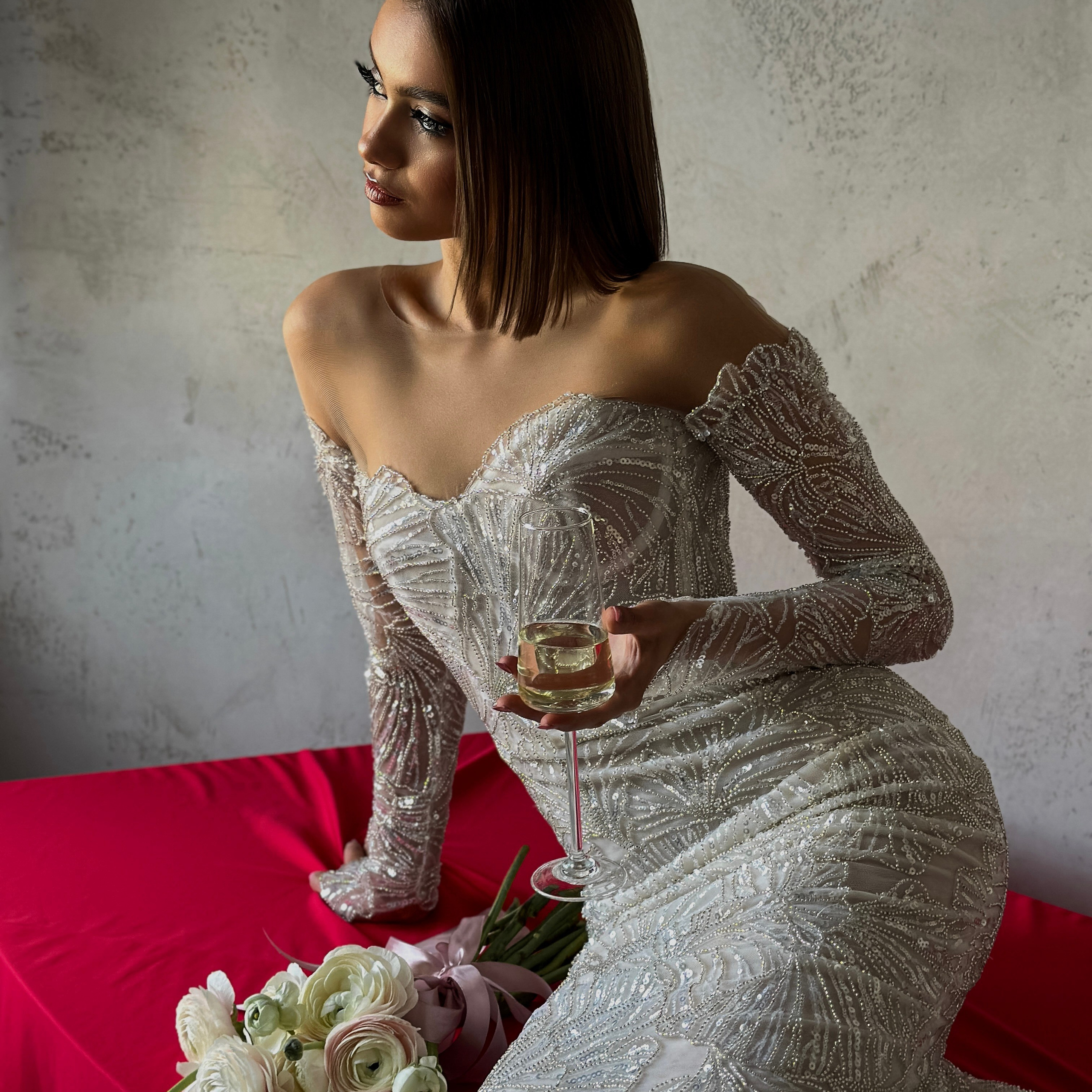 Контент съёмка платья. Мобильный фотограф