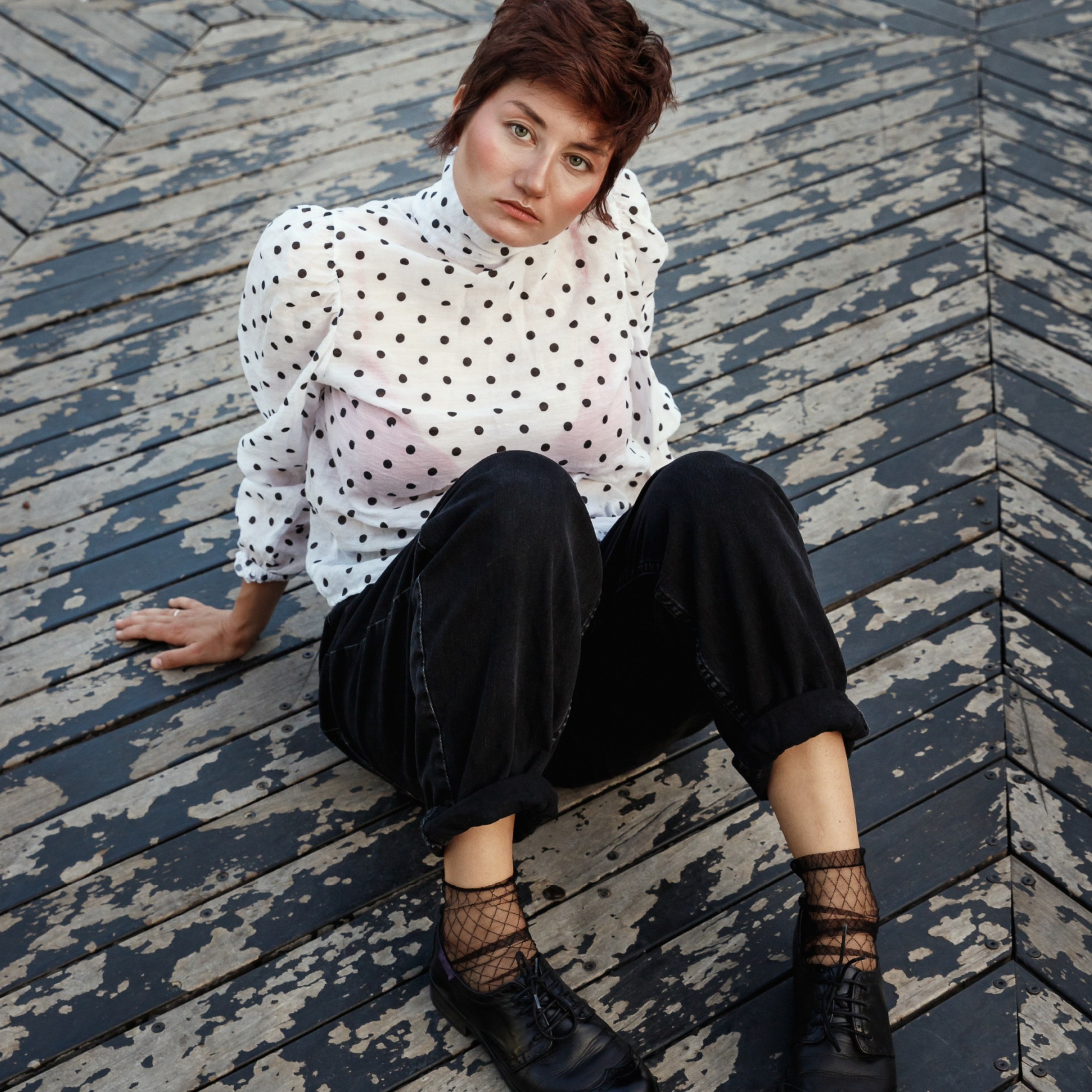  Фото комплекта одежды на модели — карточка под ключ