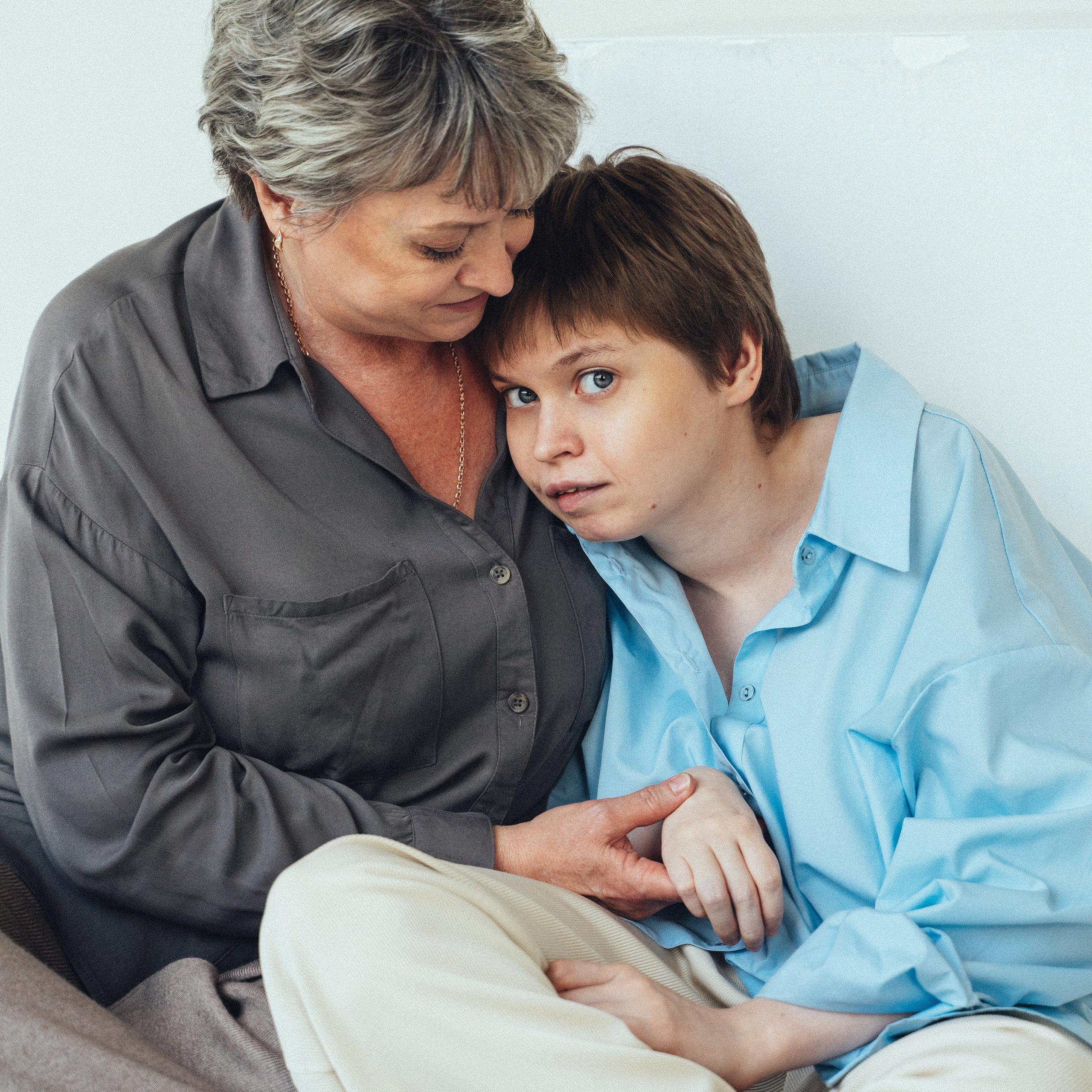 Мама Альфия и Аделя. Благотворительный фотопроект «Любить до неба»