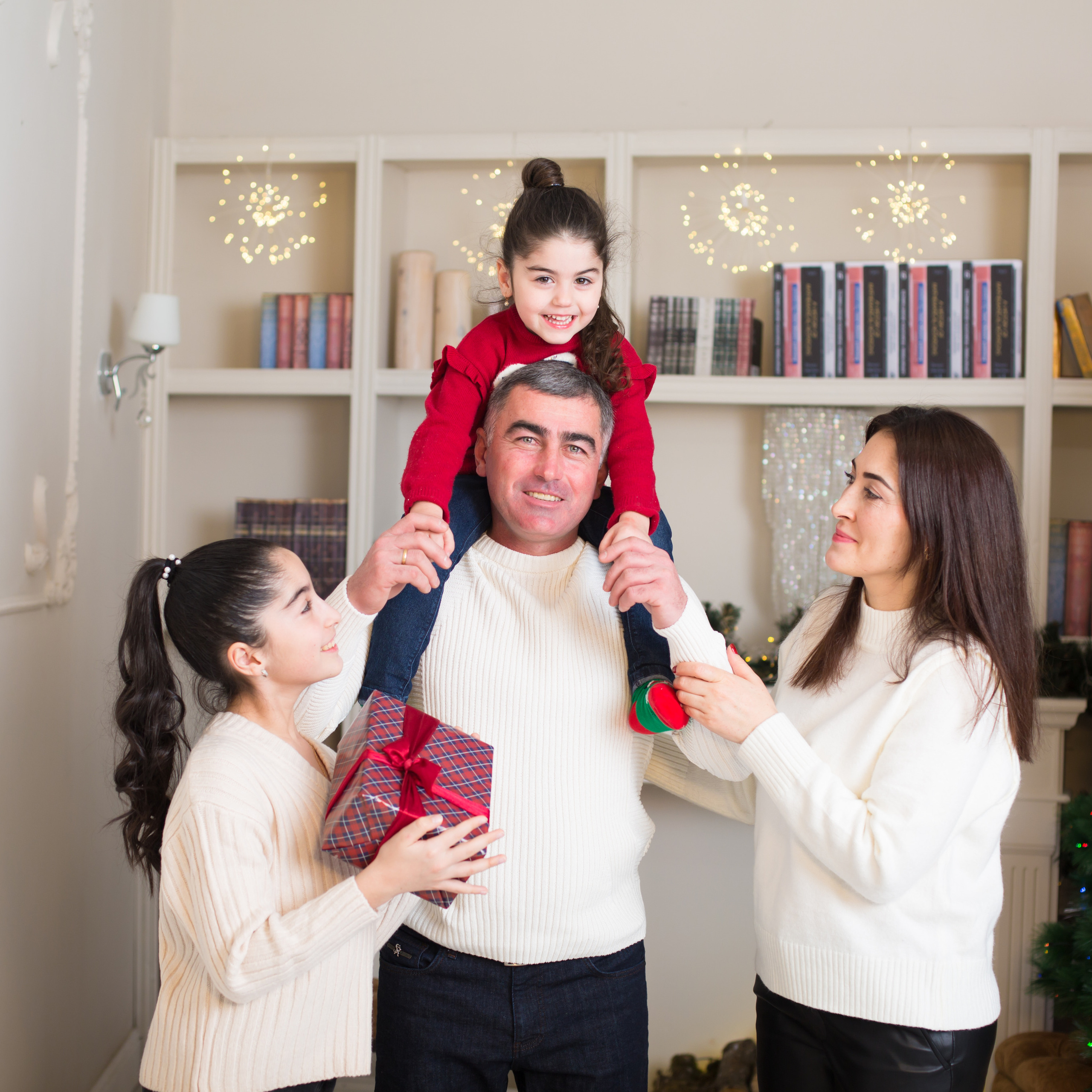 Новогодняя семейная съемка