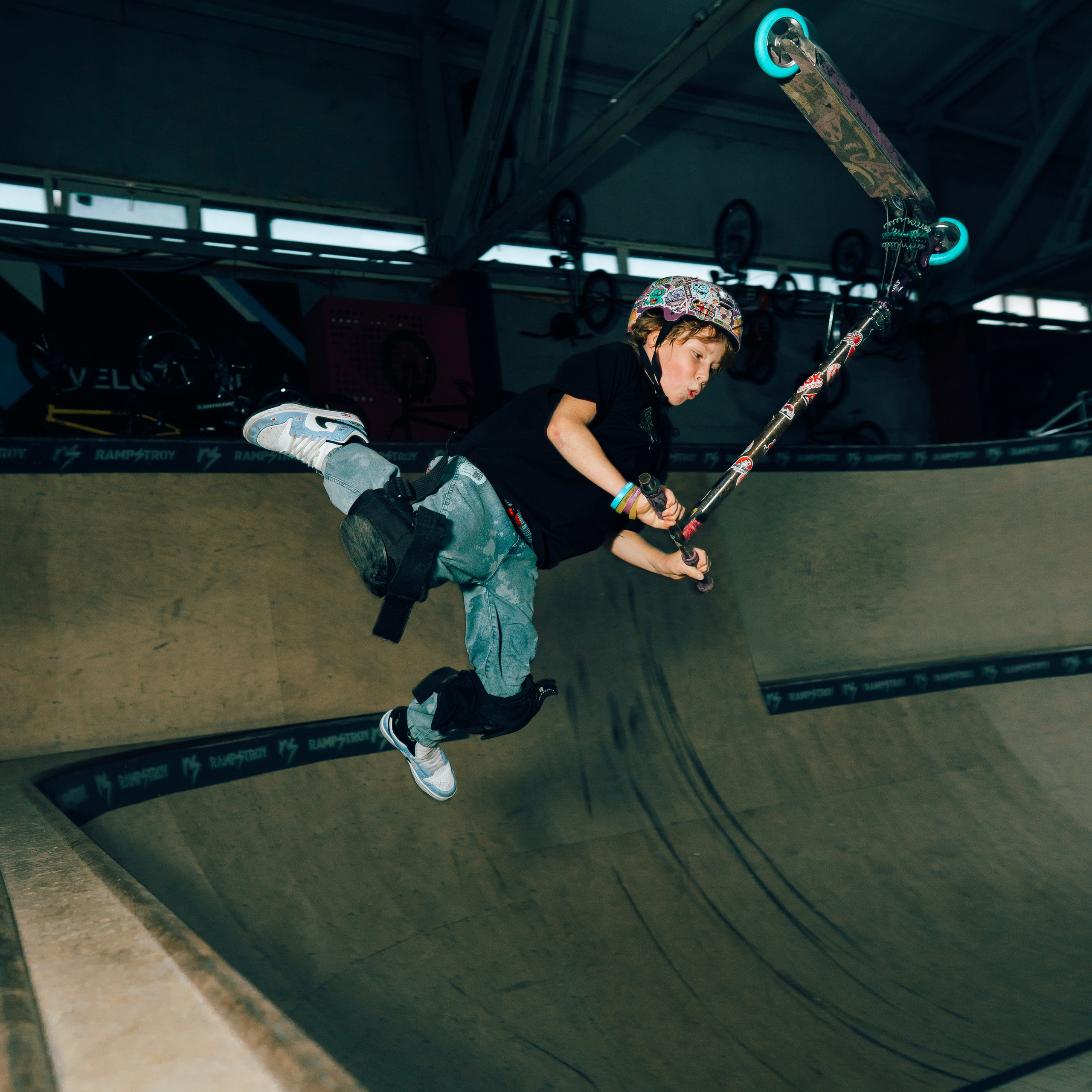 День рождение в скейтпарке