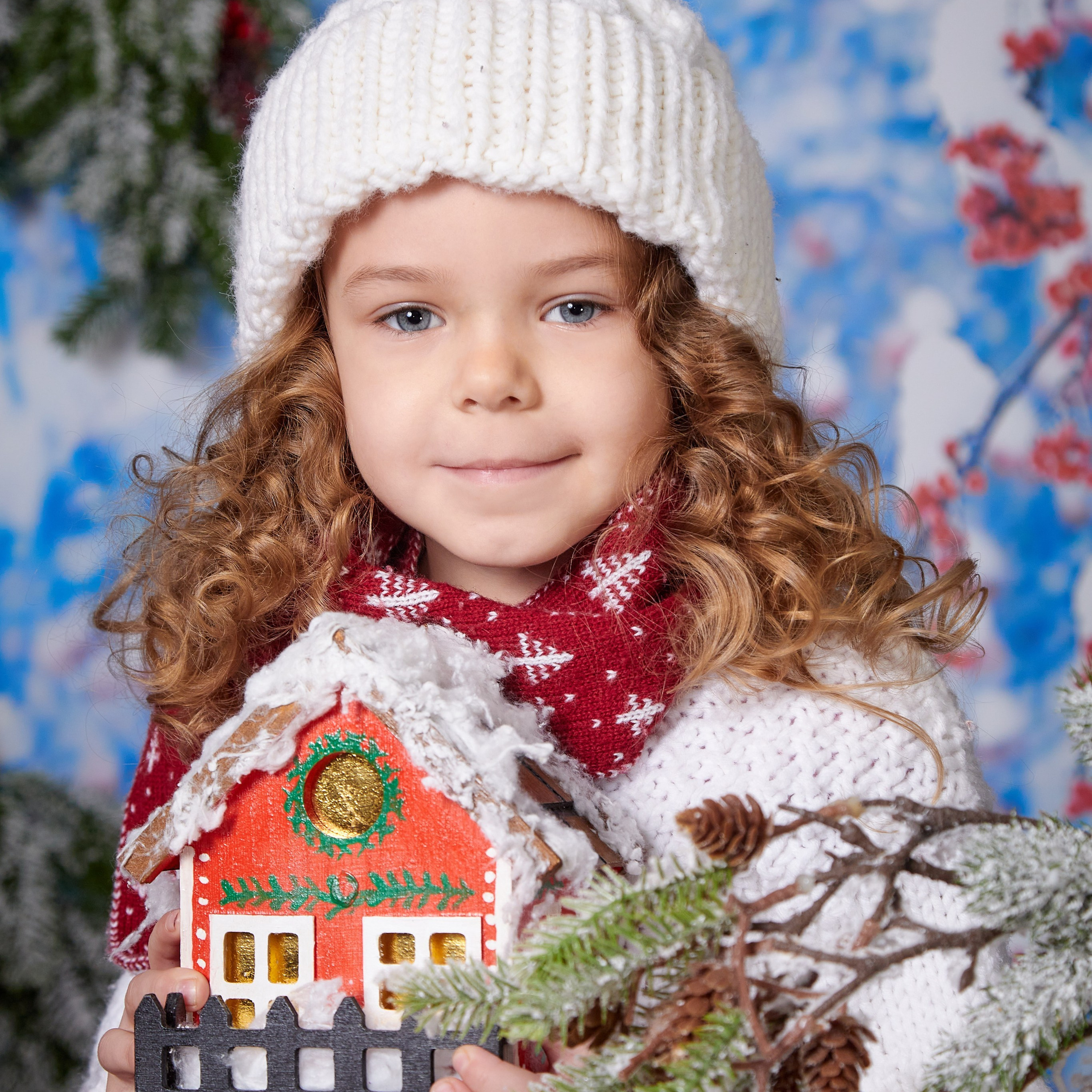 В зимнем лесу