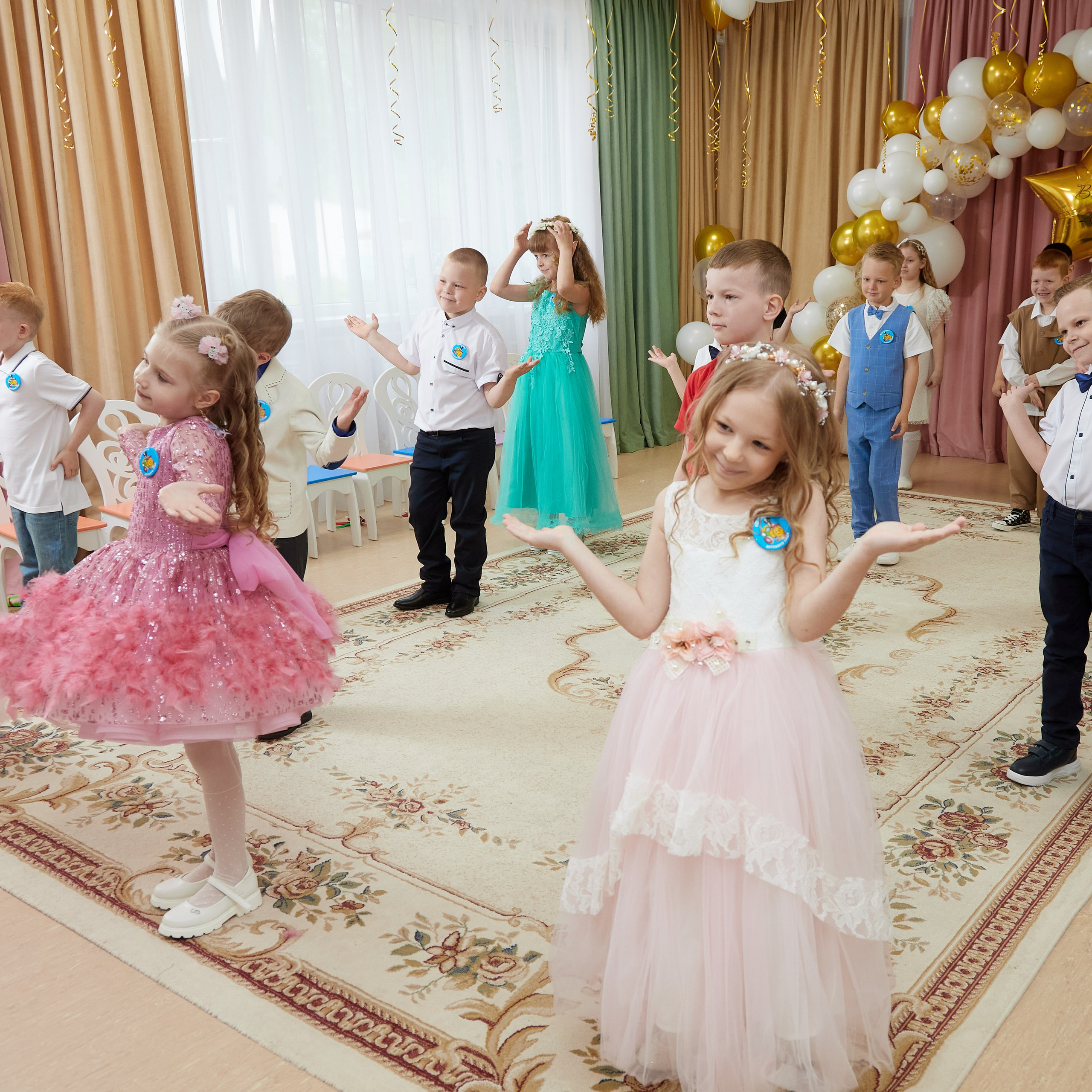 Утренники, выпускные