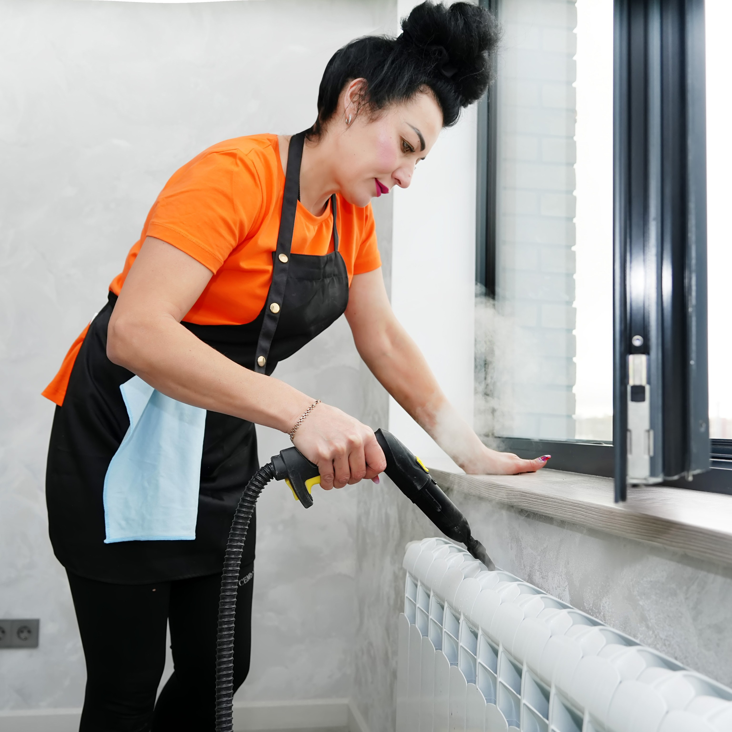 Обработка паром и озонирование