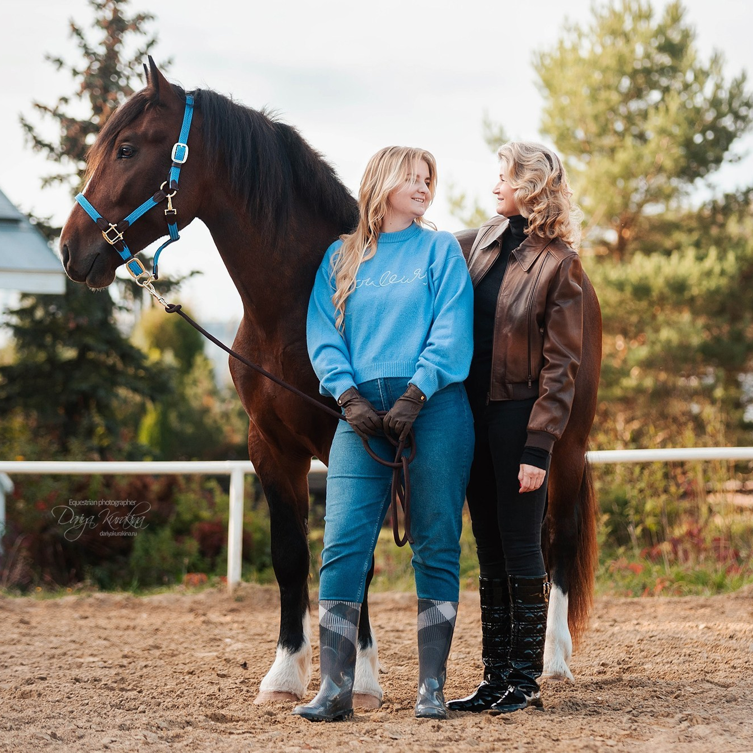 Анастасия, Татьяна и Волконский