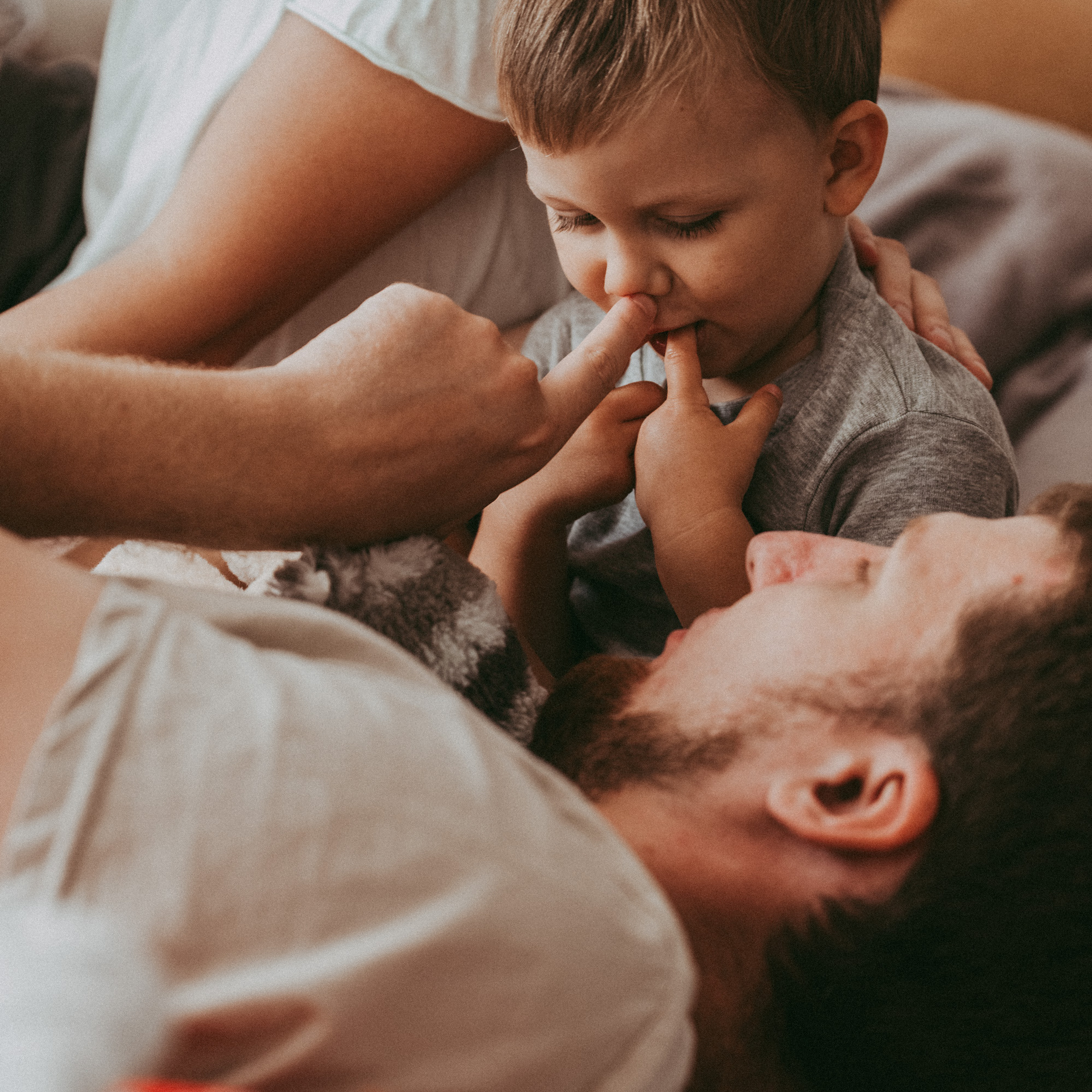 Виктория и Алексей с сыновьями