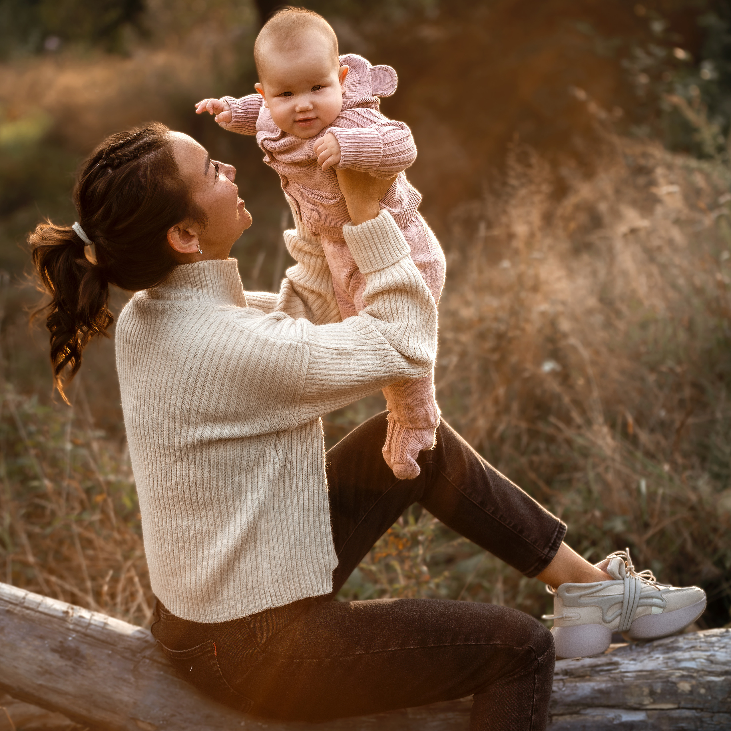 Екатерина и малышка Вика