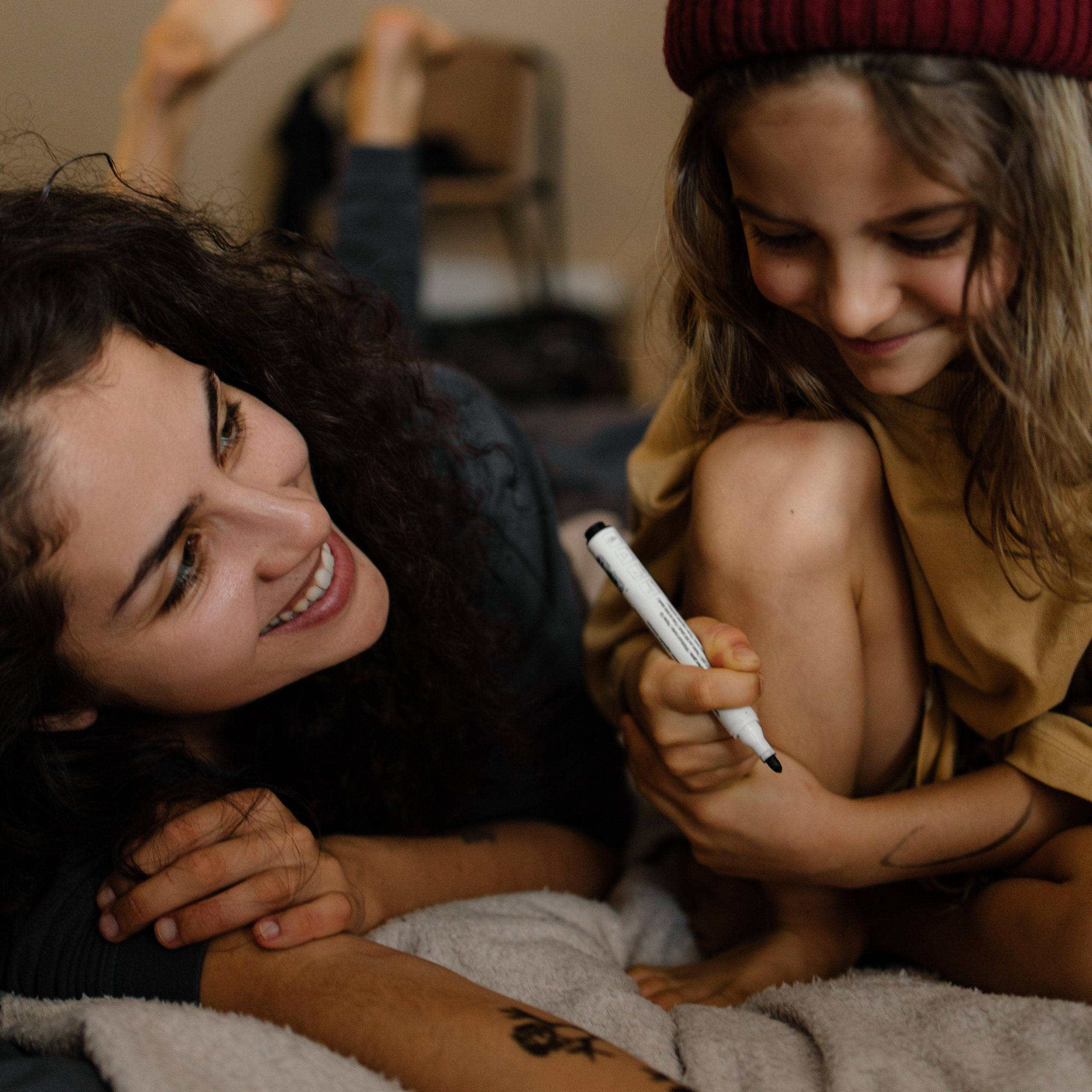 Лиза, Коля и Давид