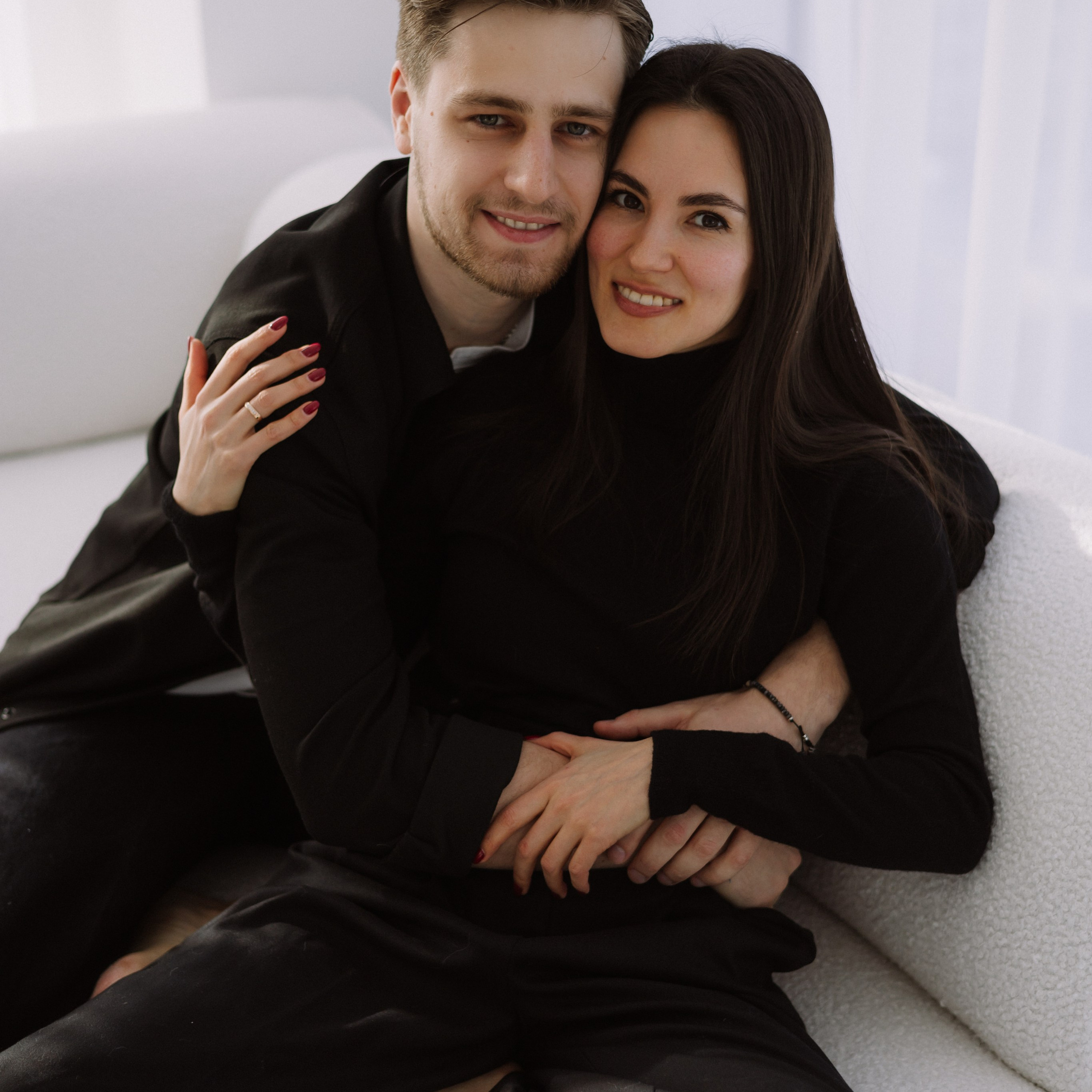 Студийная. Большая семья. Фотограф Уфа Башкирия Мухаметянова Алина. Свадебный семейный портретный