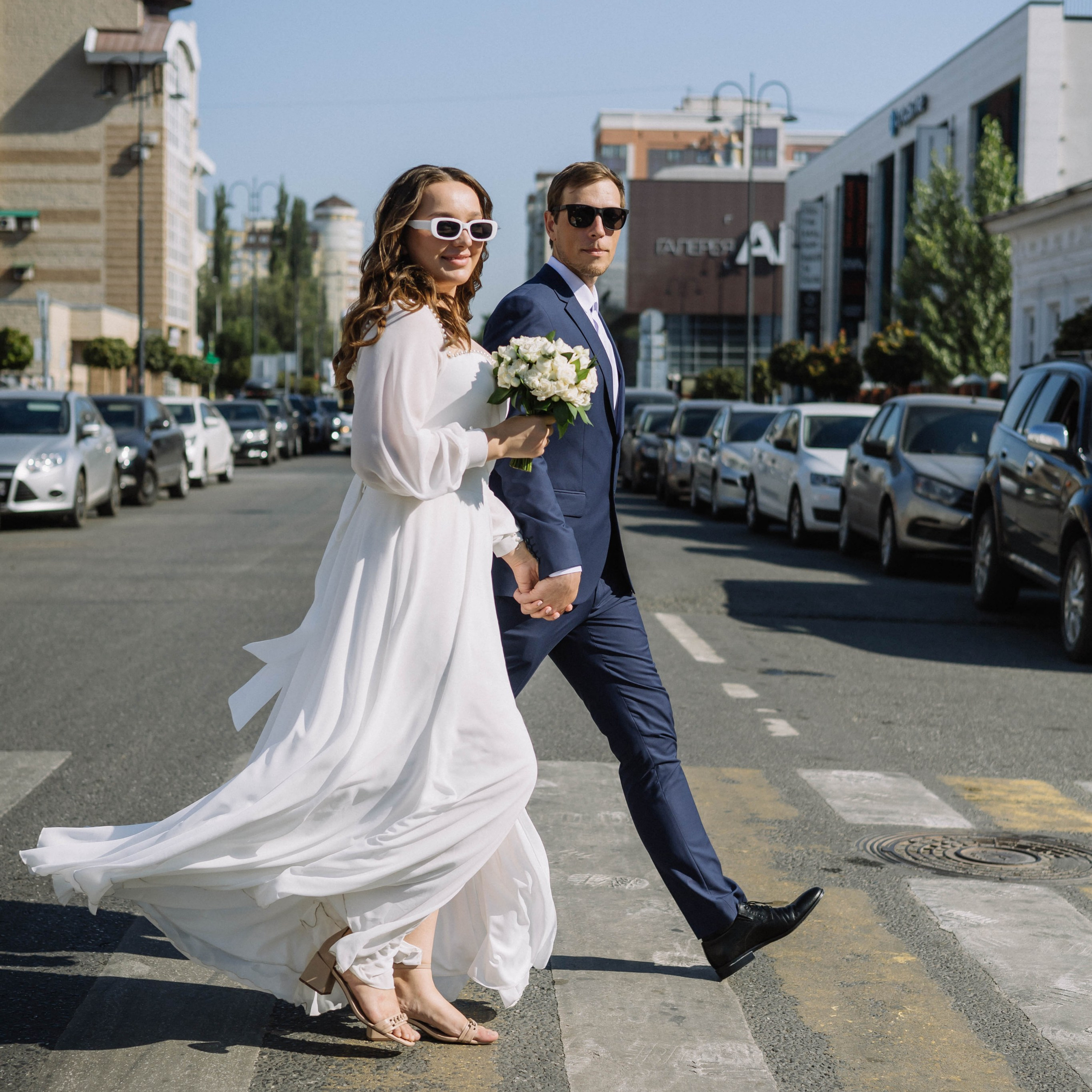 Прогулка. Фотограф Уфа Башкирия Мухаметянова Алина. Свадебный семейный портретный