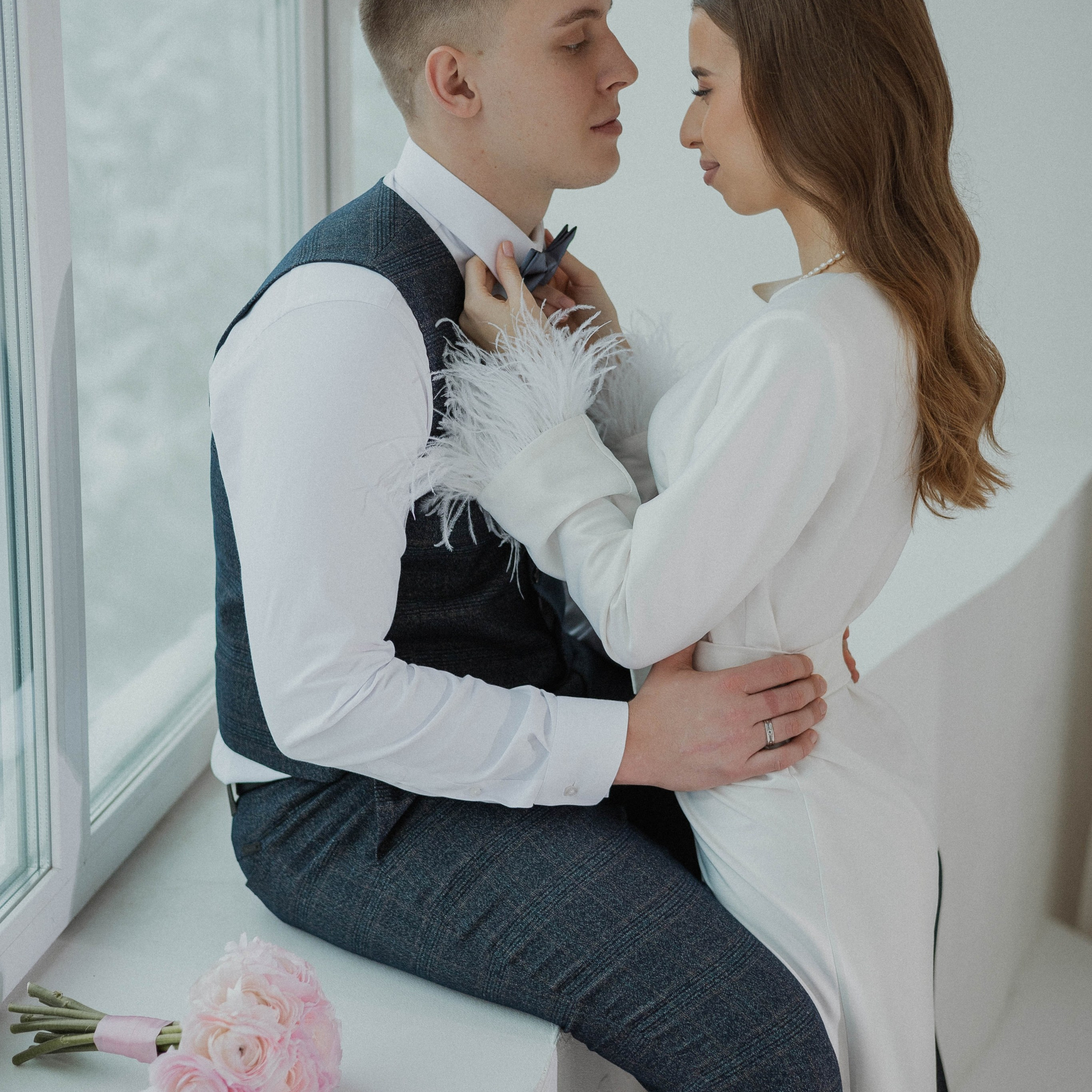 Арина & Никита. Фотостудия. Фотограф Уфа Башкирия Мухаметянова Алина. Свадебный семейный портретный