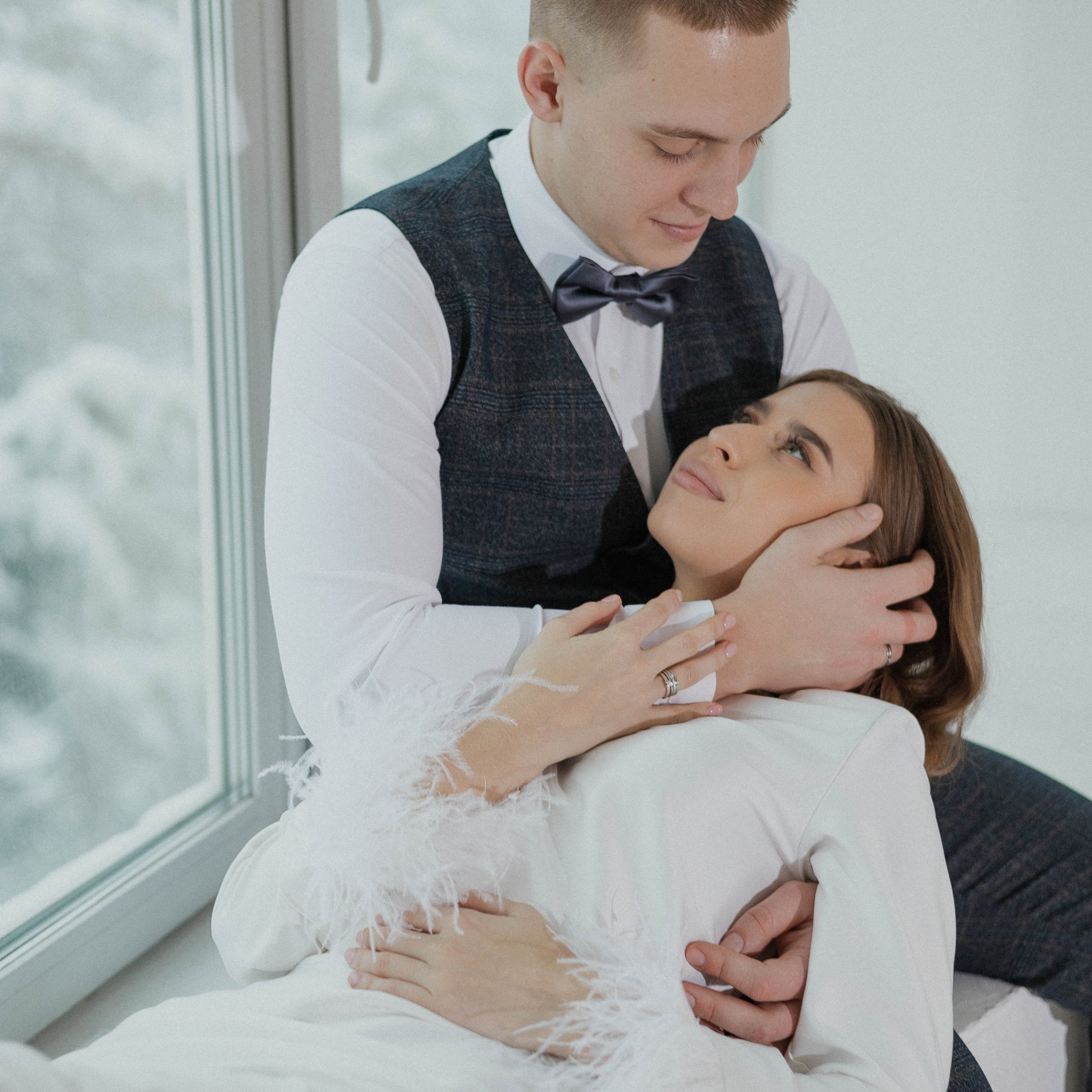 Арина & Никита. Фотостудия. Фотограф Уфа Башкирия Мухаметянова Алина. Свадебный семейный портретный