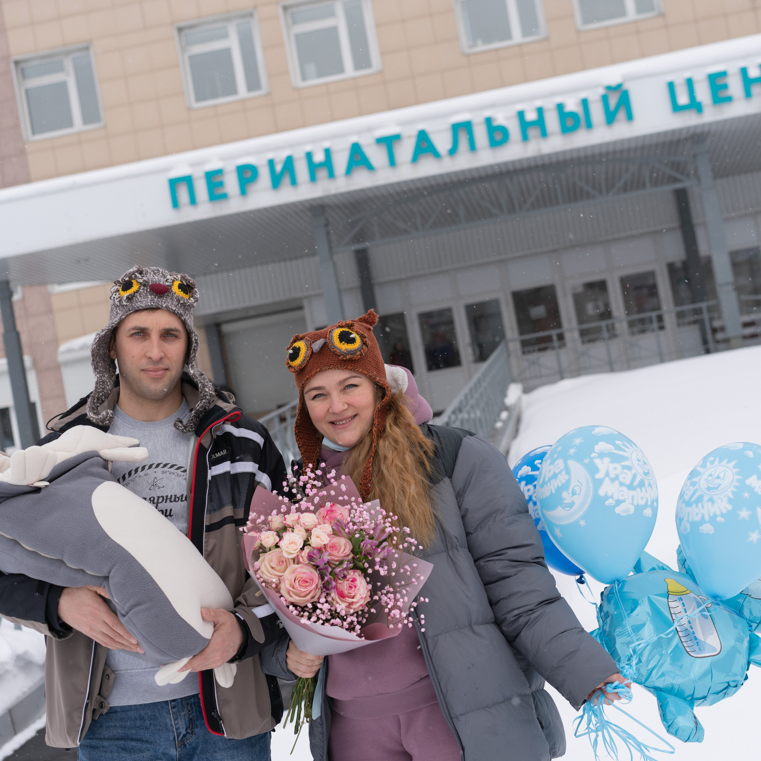 Выписка из роддома Лёвушки