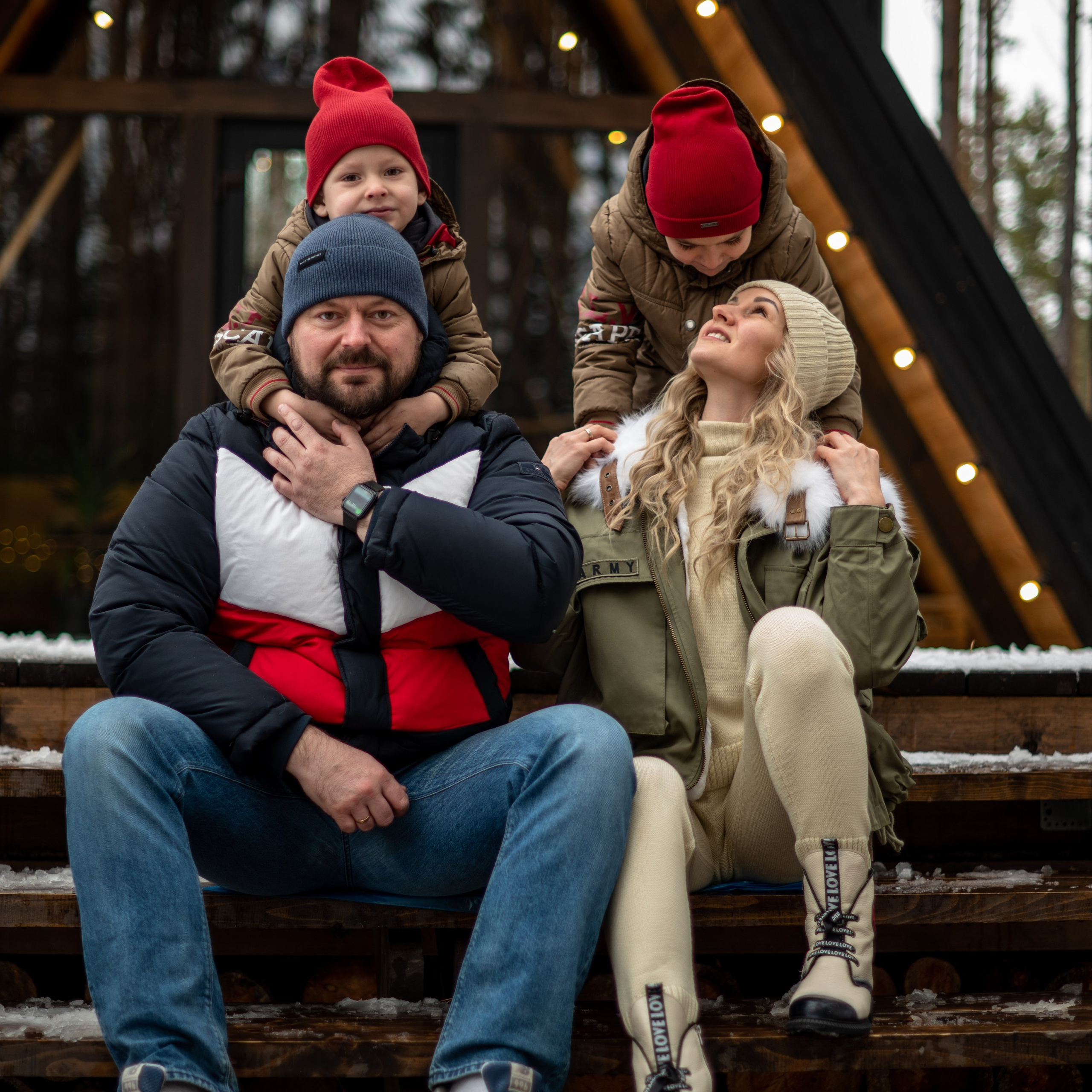 За городом