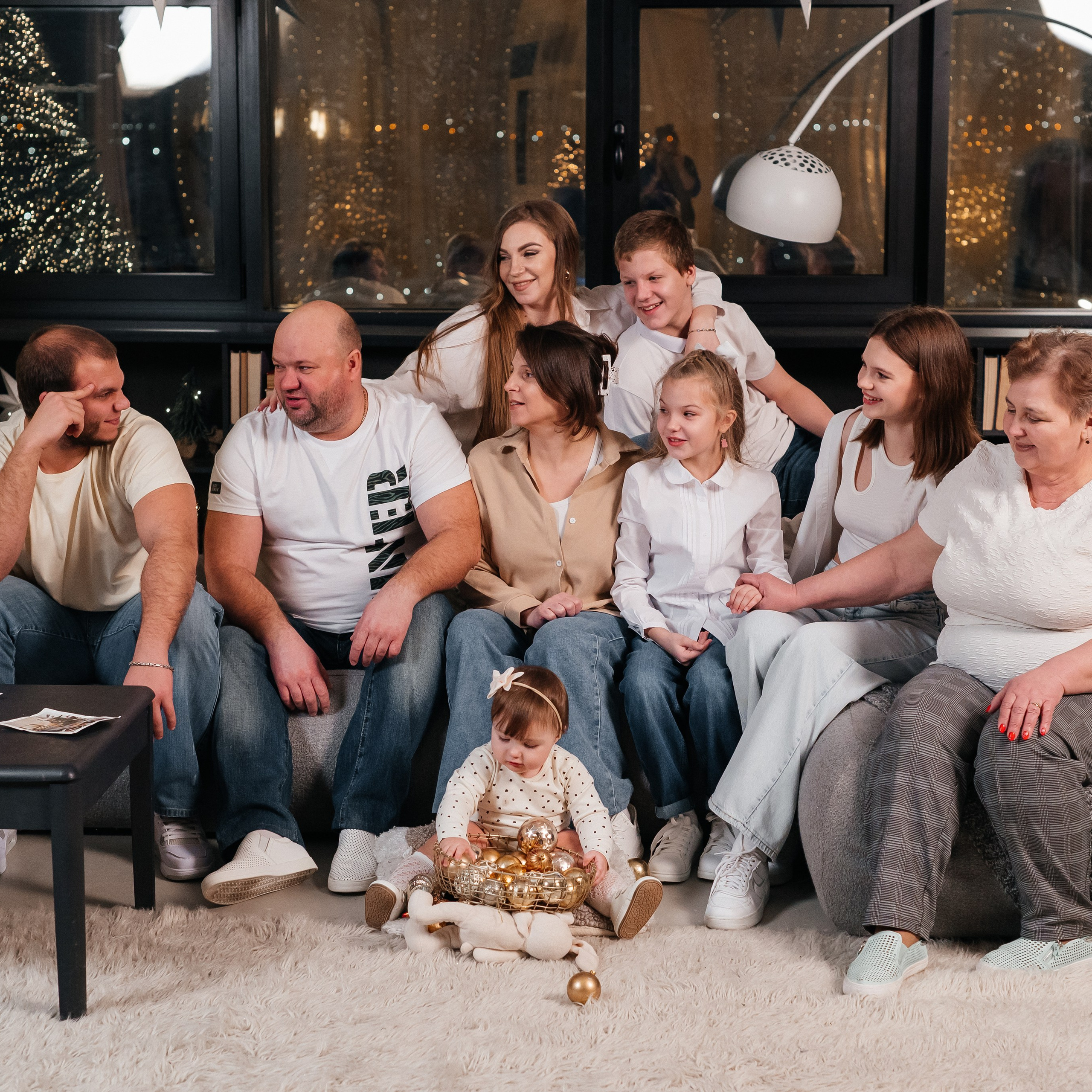 Большая семья