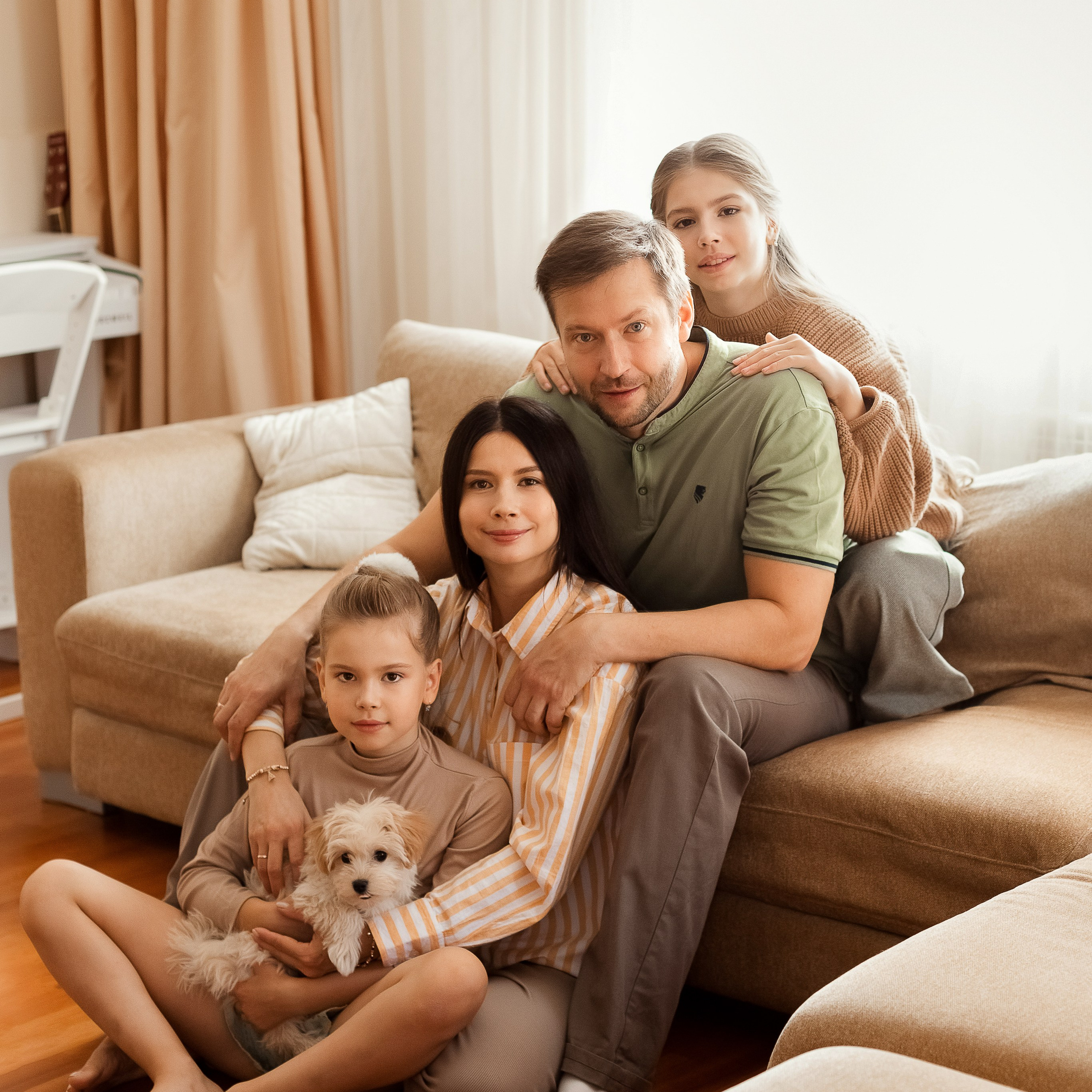 Александр, Елена, Полина и Вероника