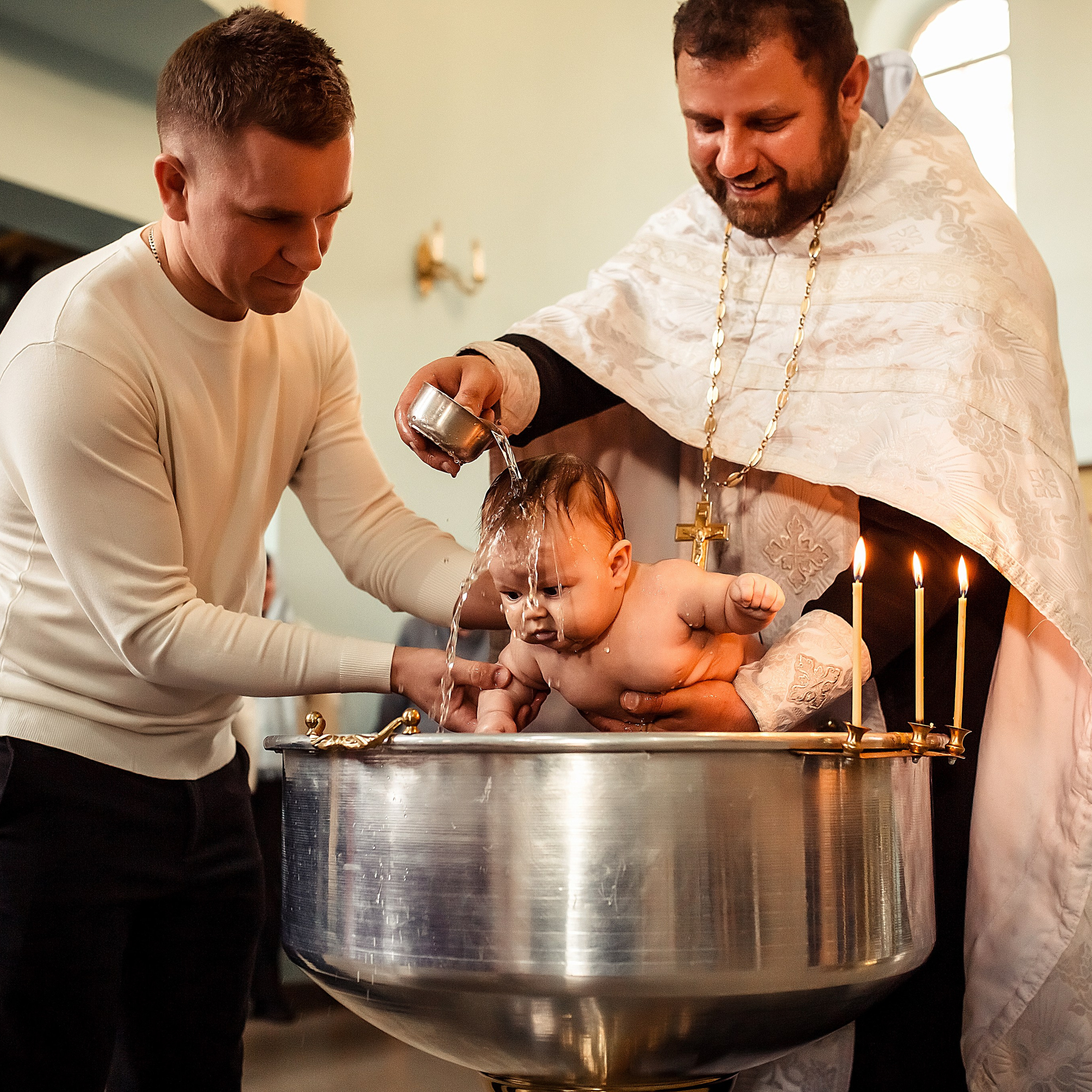 Крещение Верочки