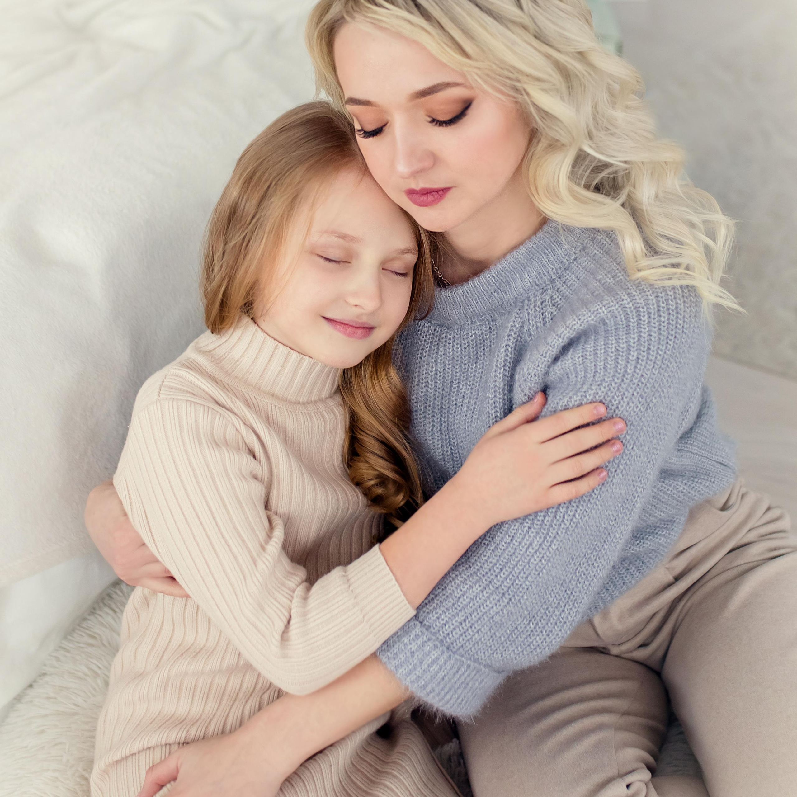 Новогодняя съёмка Тани и ЛИНЫ