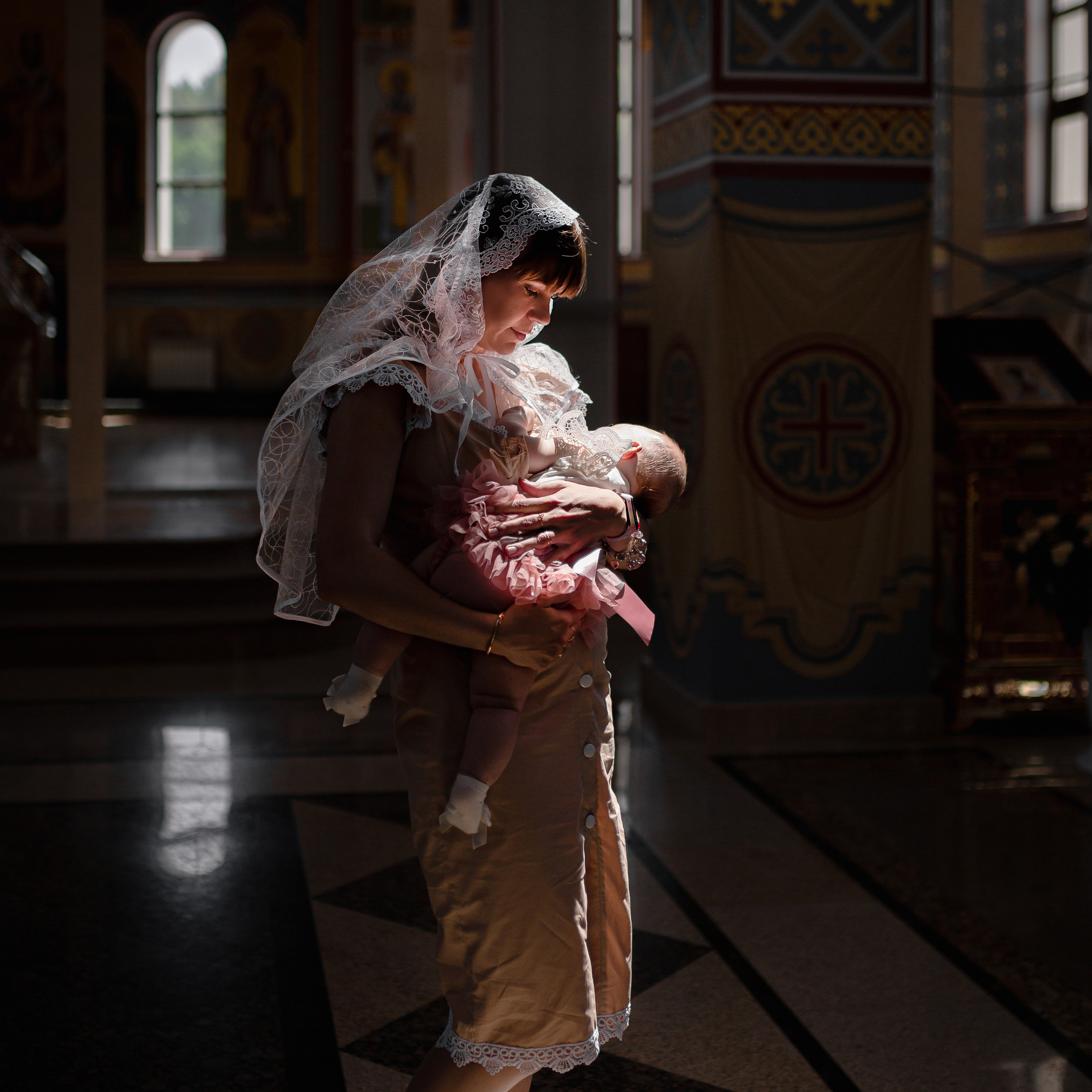 Анастасия. Крещение дочери