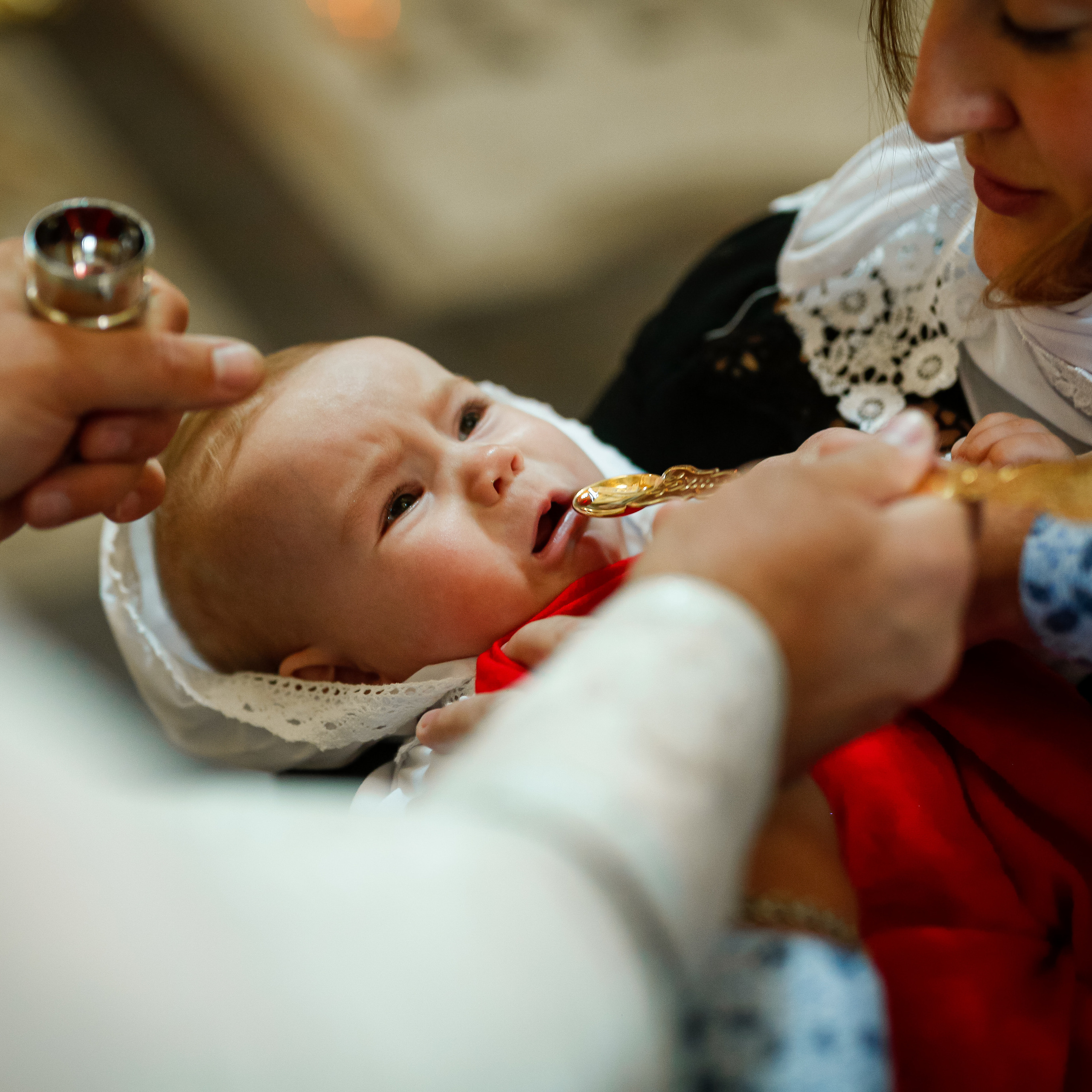 Александра. Крещение дочери