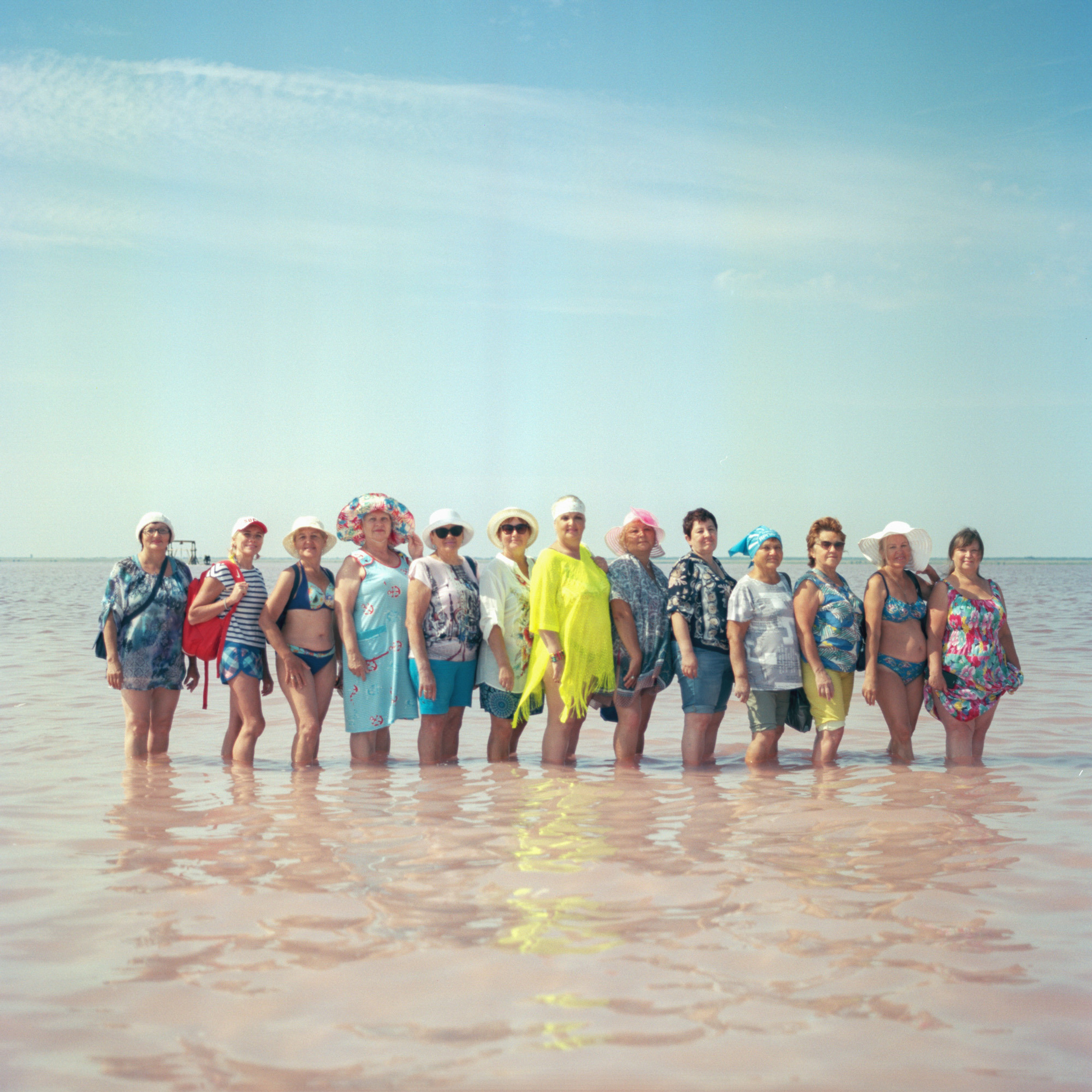 Группа женщин из Красноярска.