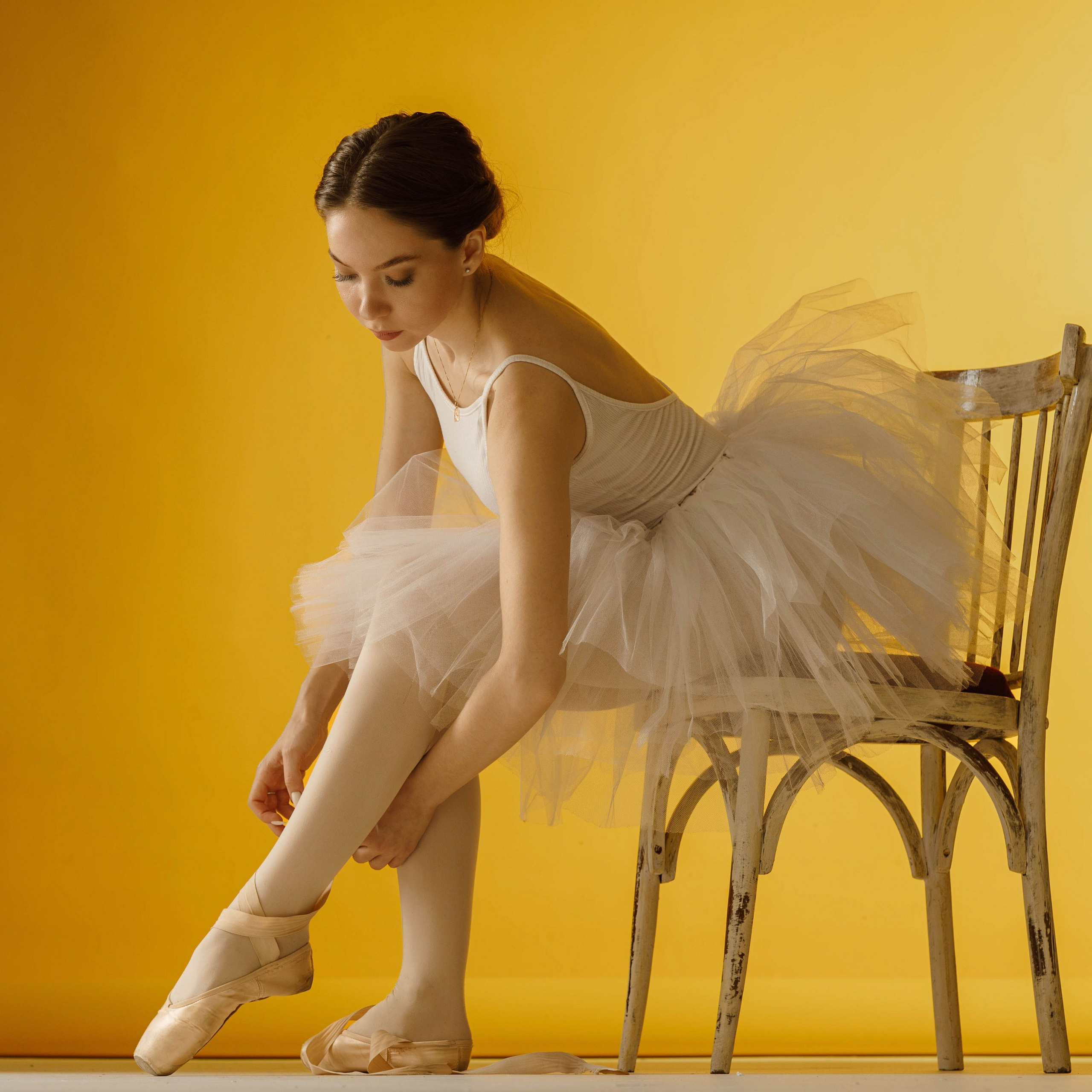 Студийная фотосессия танцовщицы Лены