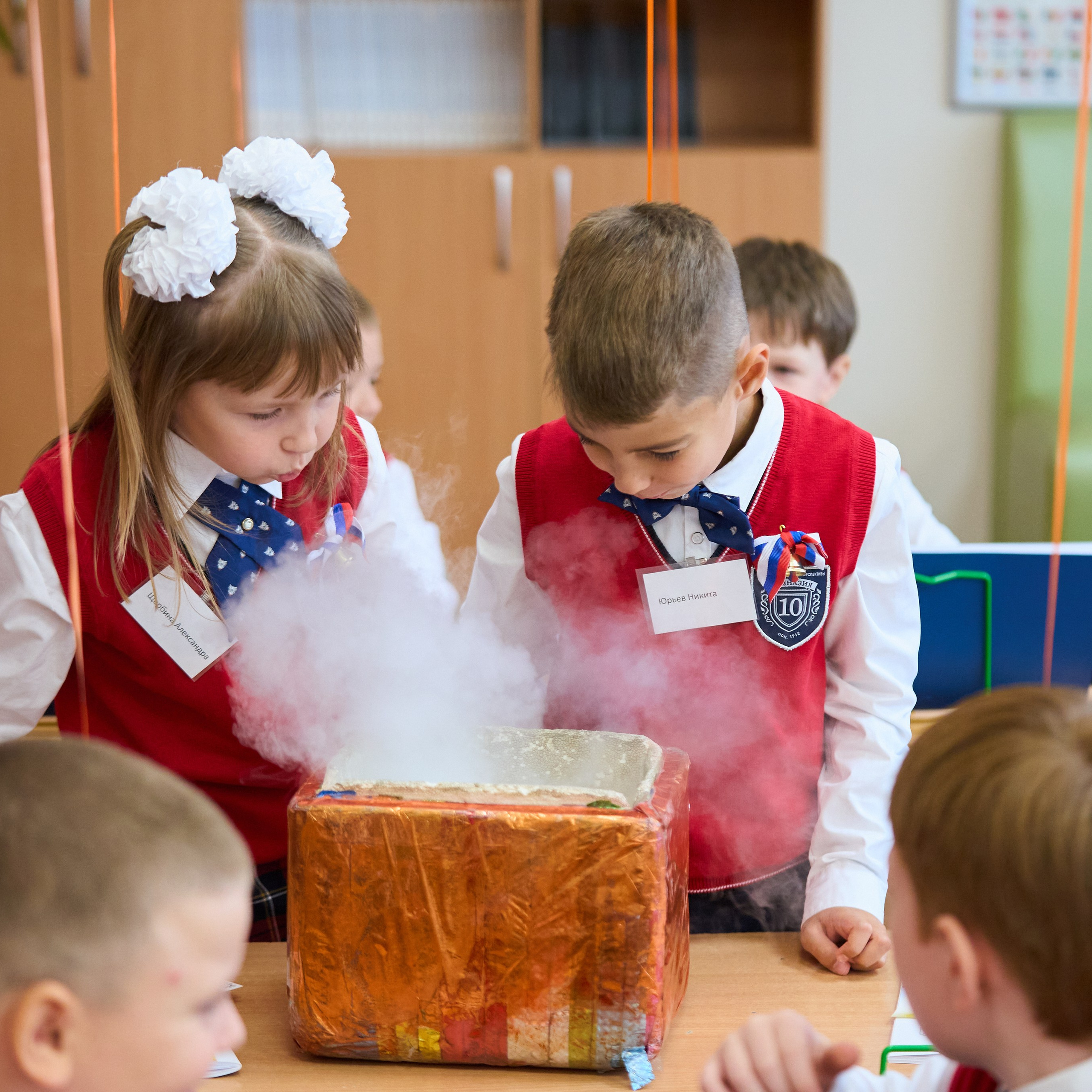Первоклашки. 10 Гимназия, 2025 год. Репортажный и женский фотограф в Новосибирске