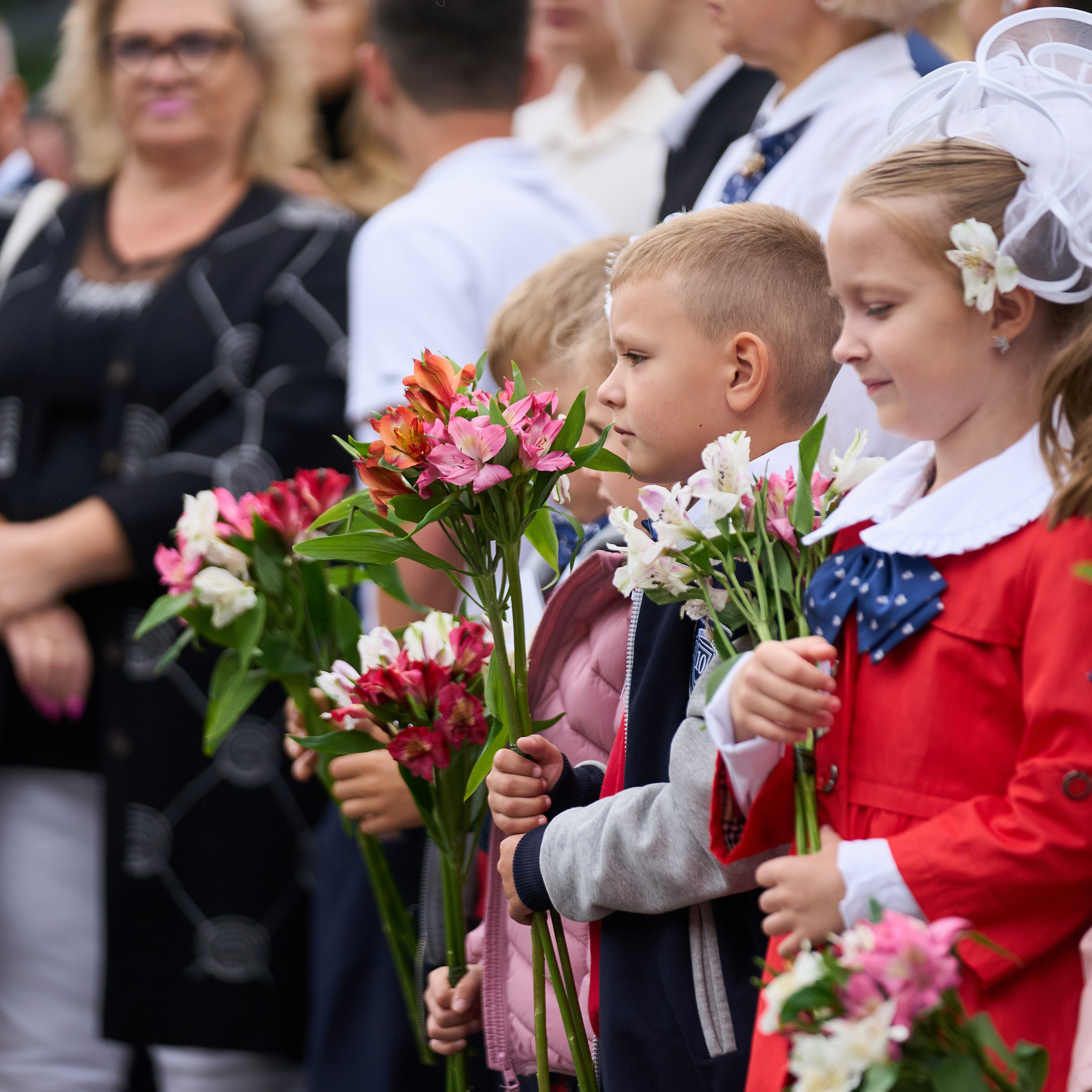 Первоклашки. 10 Гимназия, 2025 год. Репортажный и женский фотограф в Новосибирске