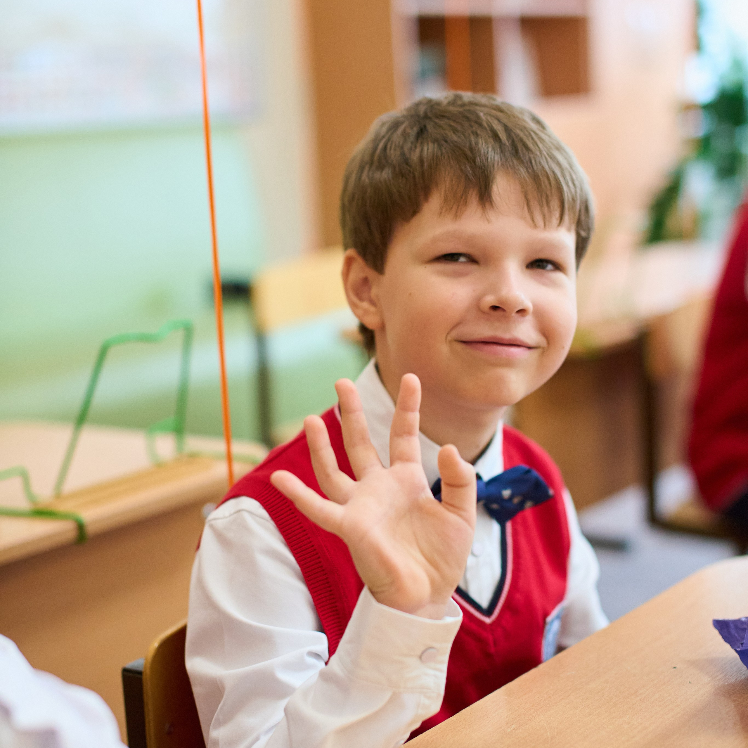 Первоклашки. 10 Гимназия, 2025 год. Репортажный и женский фотограф в Новосибирске