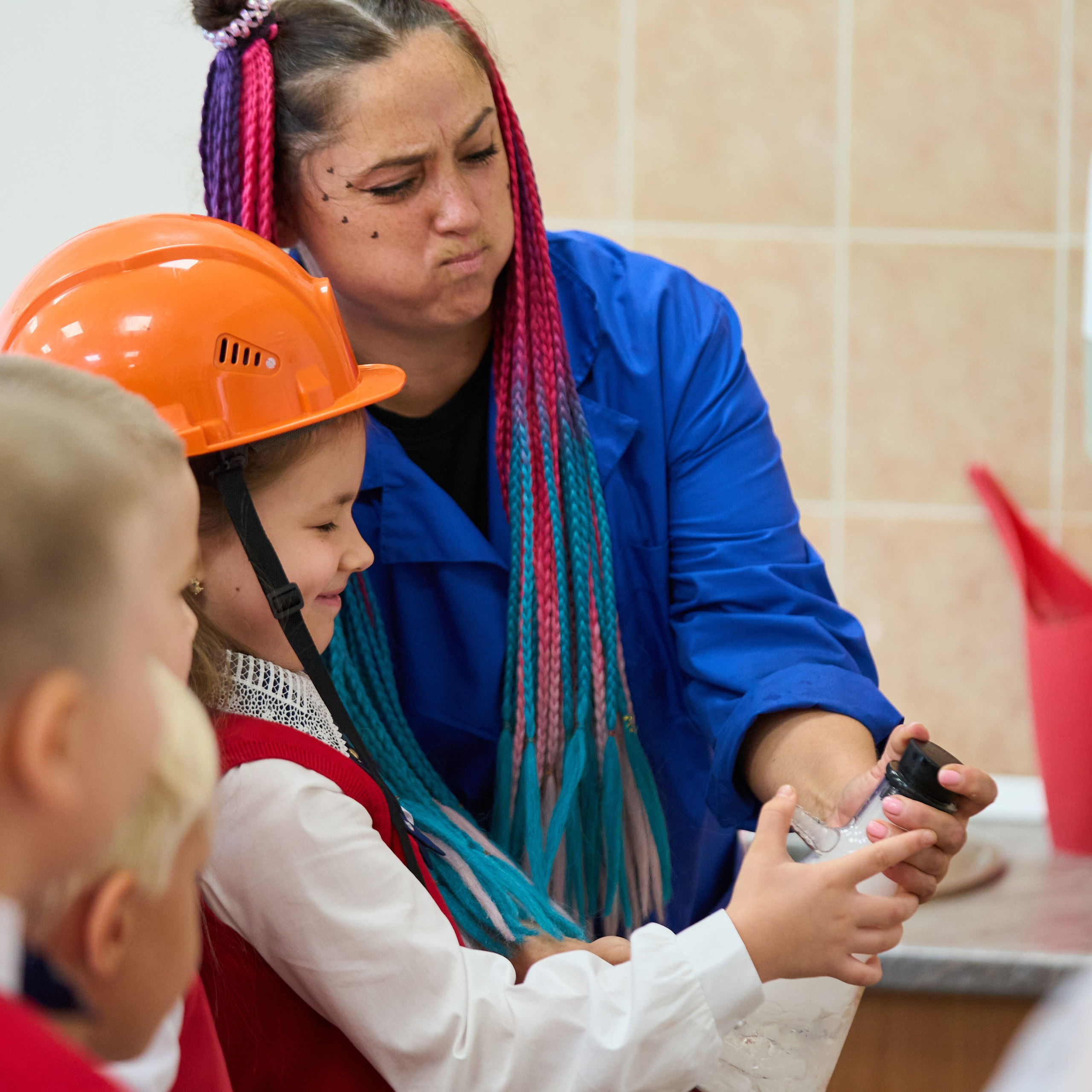 Первоклашки. 10 Гимназия, 2025 год. Репортажный и женский фотограф в Новосибирске