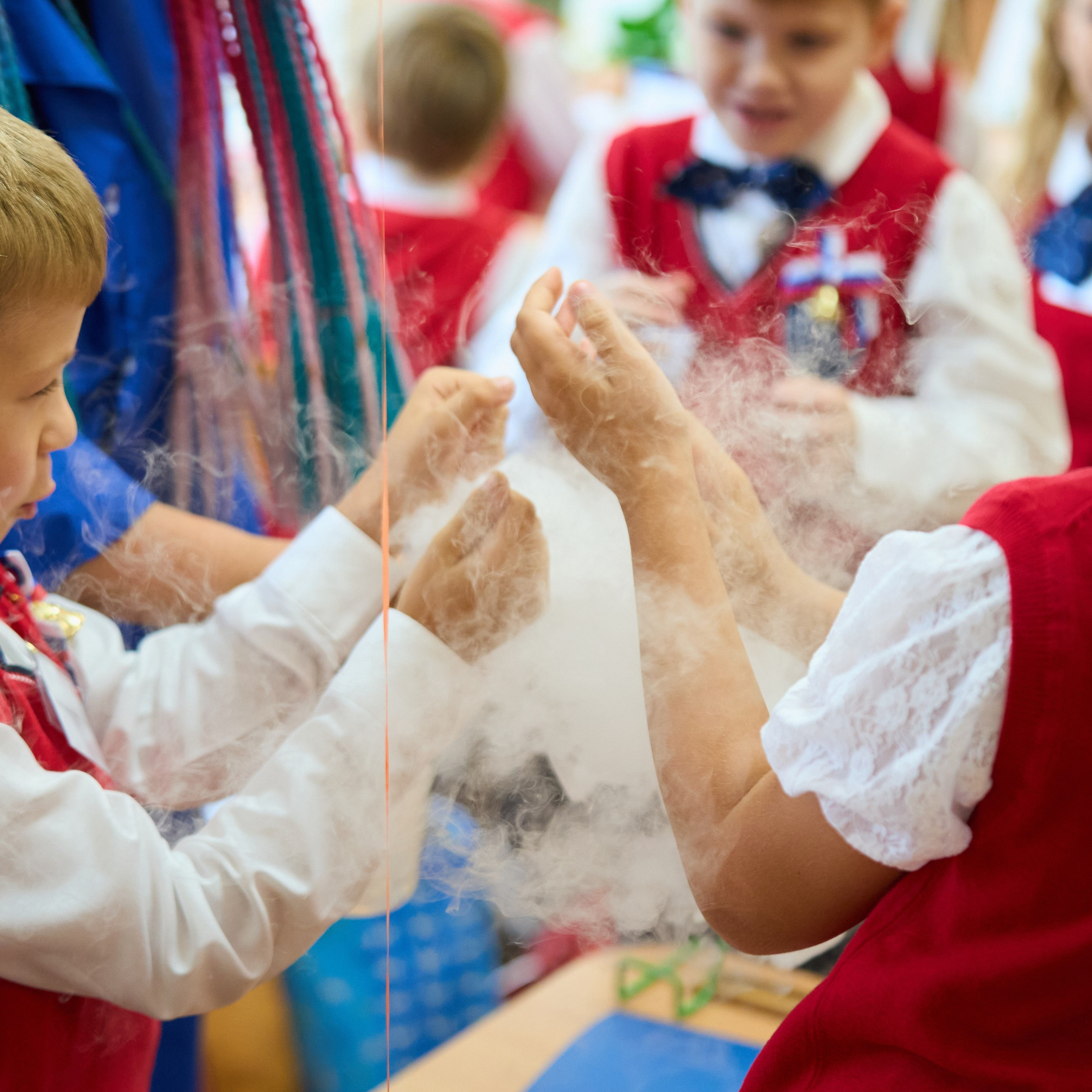 Первоклашки. 10 Гимназия, 2025 год. Репортажный и женский фотограф в Новосибирске