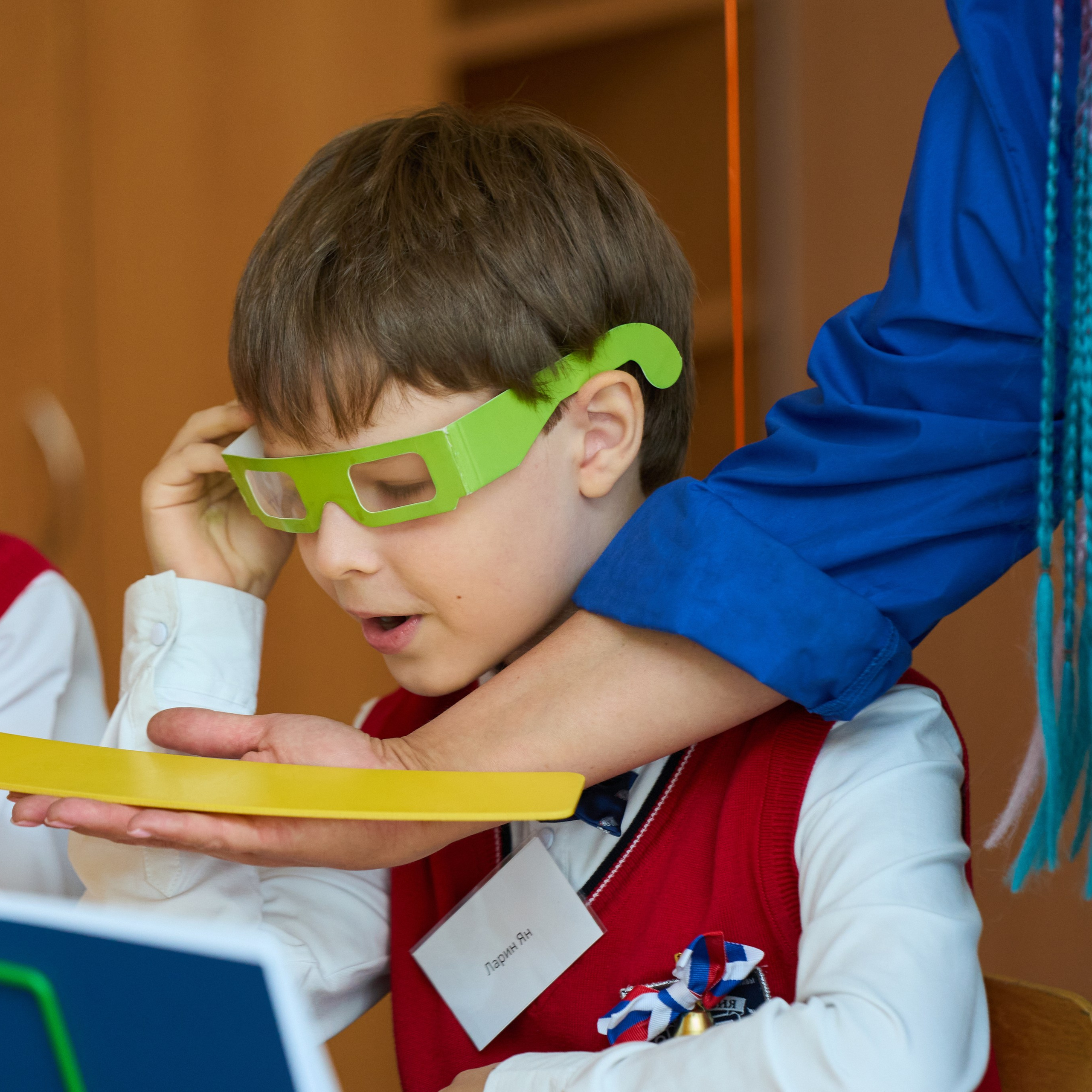 Первоклашки. 10 Гимназия, 2025 год. Репортажный и женский фотограф в Новосибирске