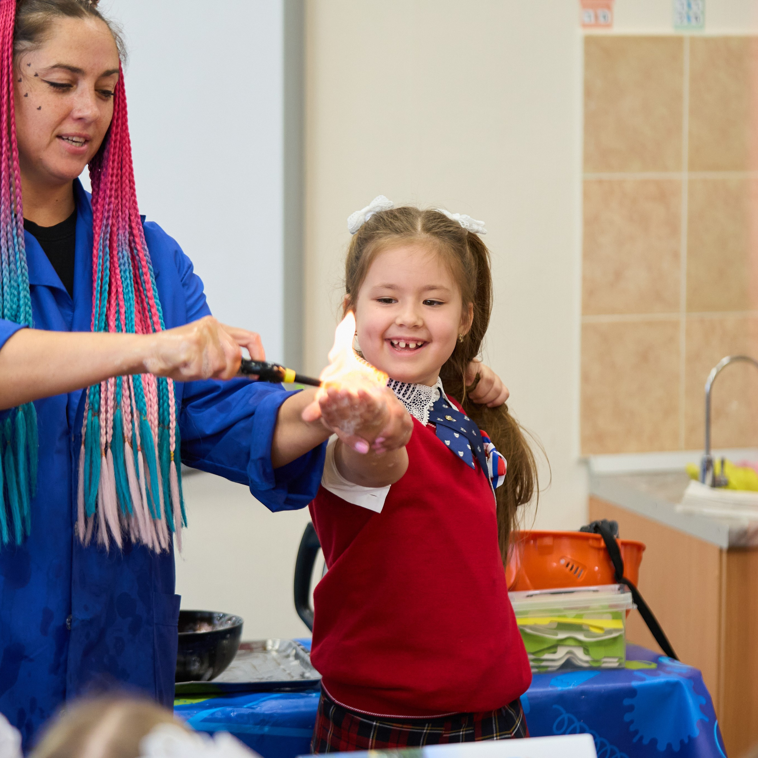 Первоклашки. 10 Гимназия, 2025 год. Репортажный и женский фотограф в Новосибирске