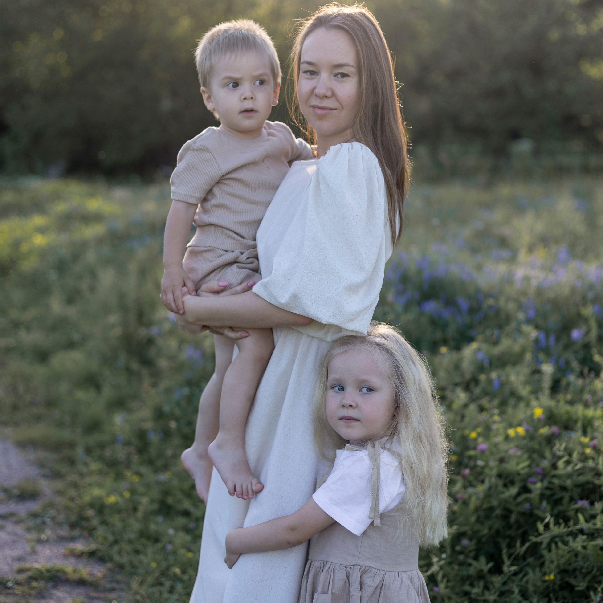 Лена, Вика и Саша