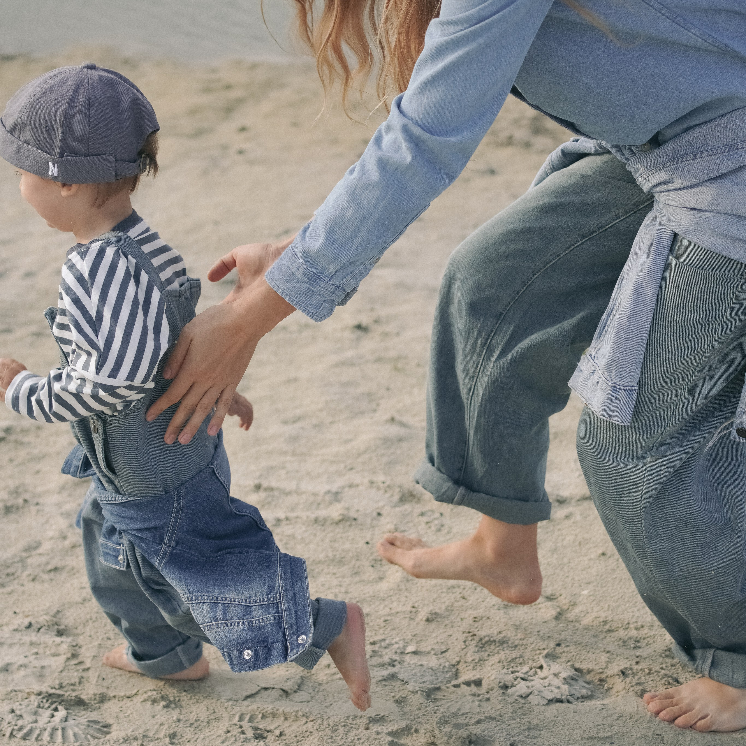 Мама, песок и я