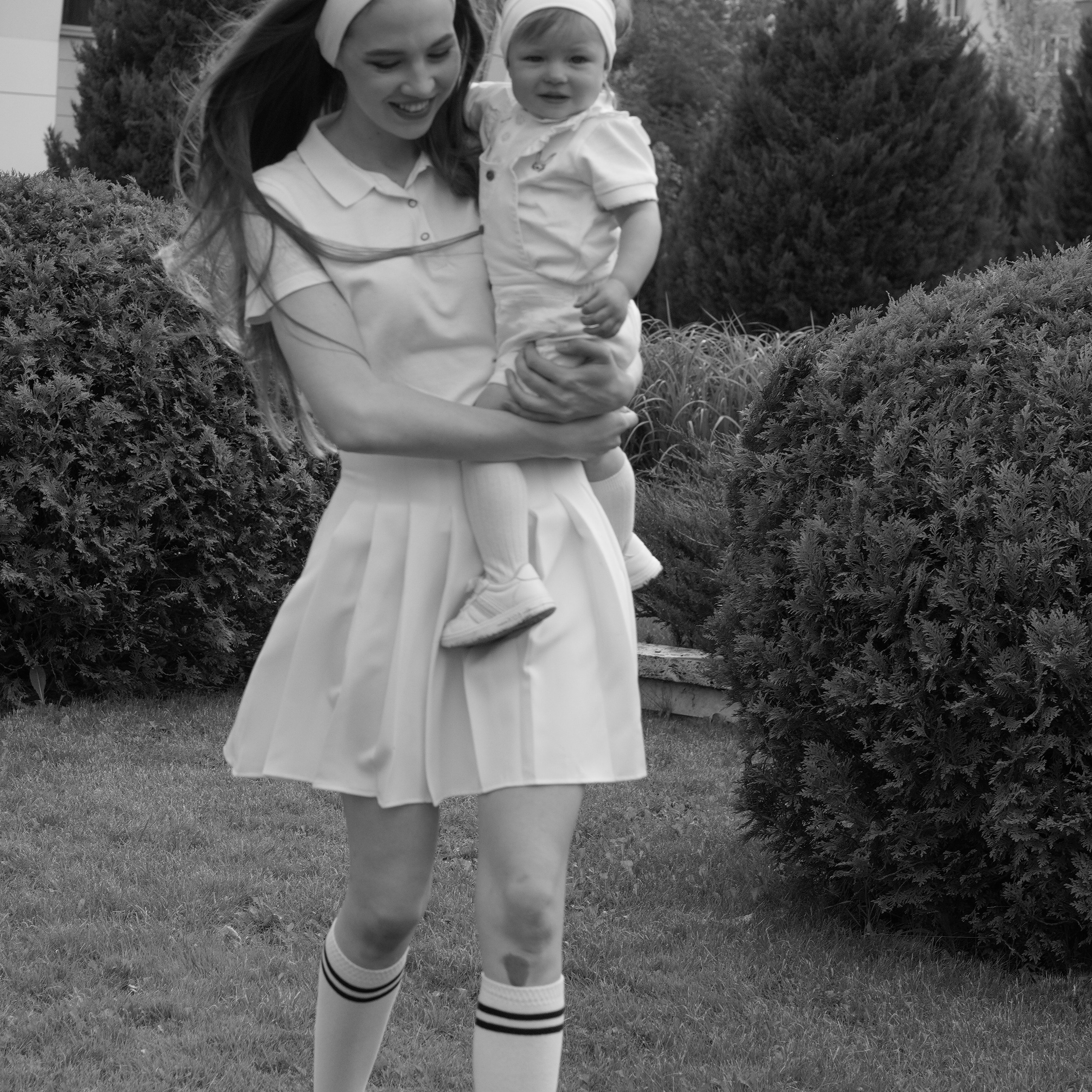 Теннис с семьей